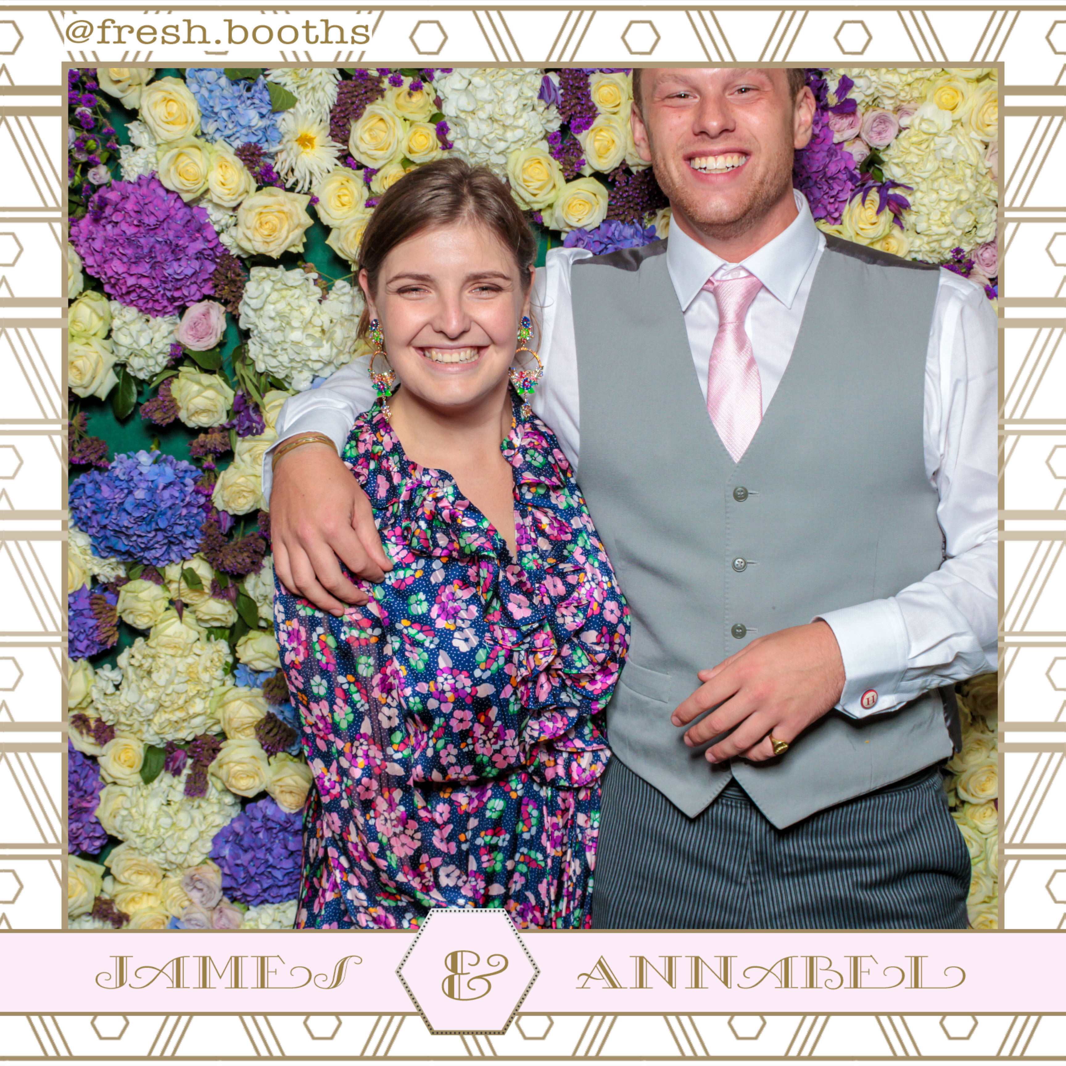 James & Annabel Wedding | View more photos from the event at gallery.freshbooths.com/u/FreshBooths/James-Annabel-Wedding