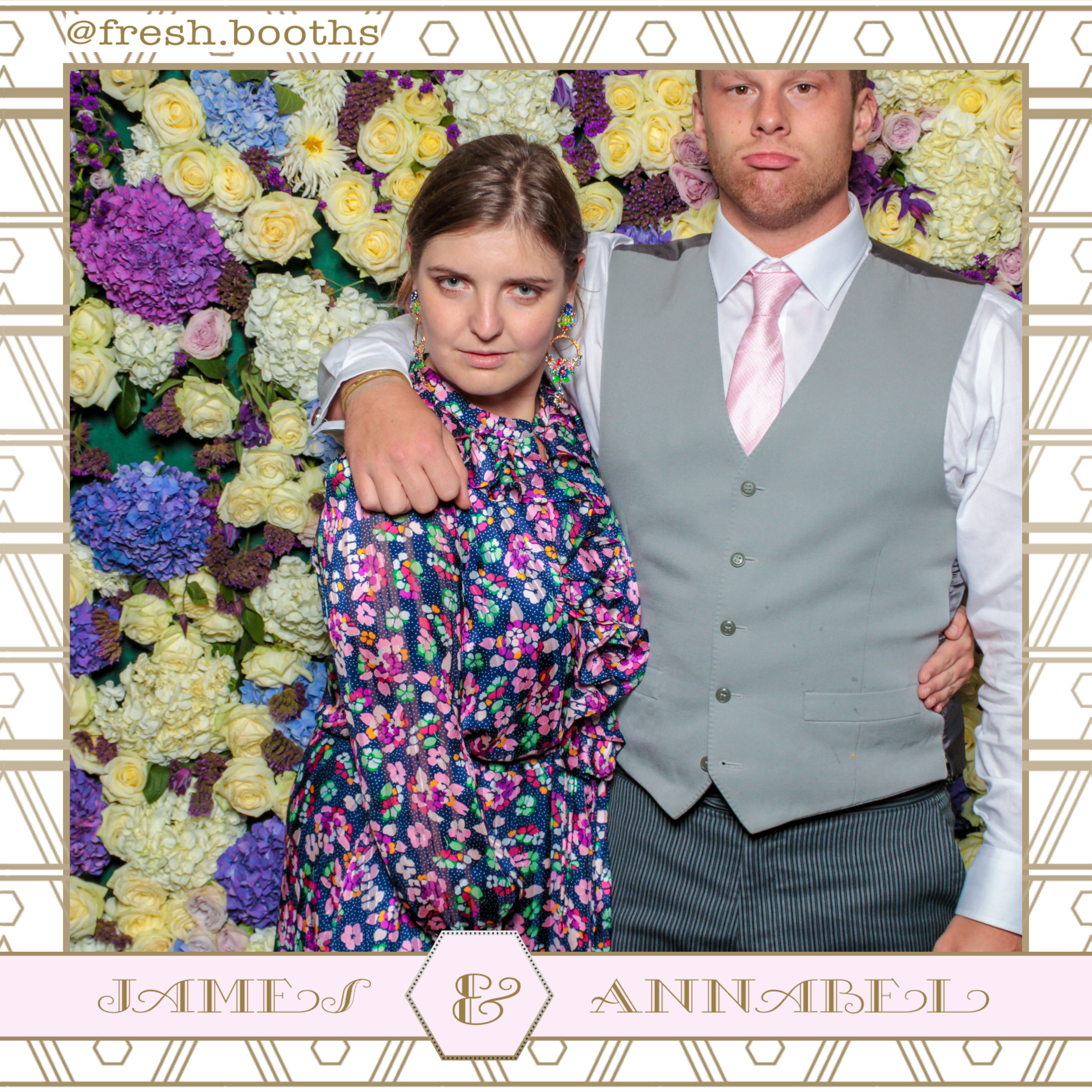 James & Annabel Wedding | View more photos from the event at gallery.freshbooths.com/u/FreshBooths/James-Annabel-Wedding