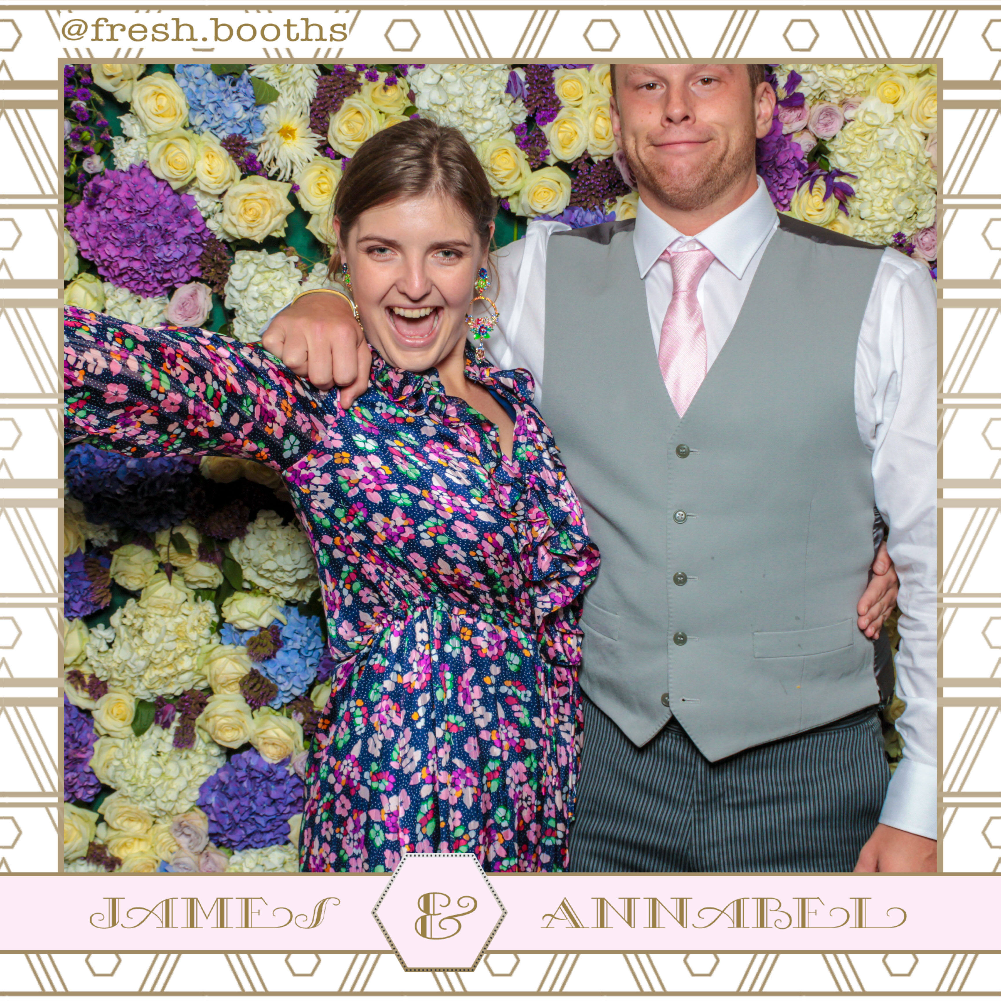 James & Annabel Wedding | View more photos from the event at gallery.freshbooths.com/u/FreshBooths/James-Annabel-Wedding
