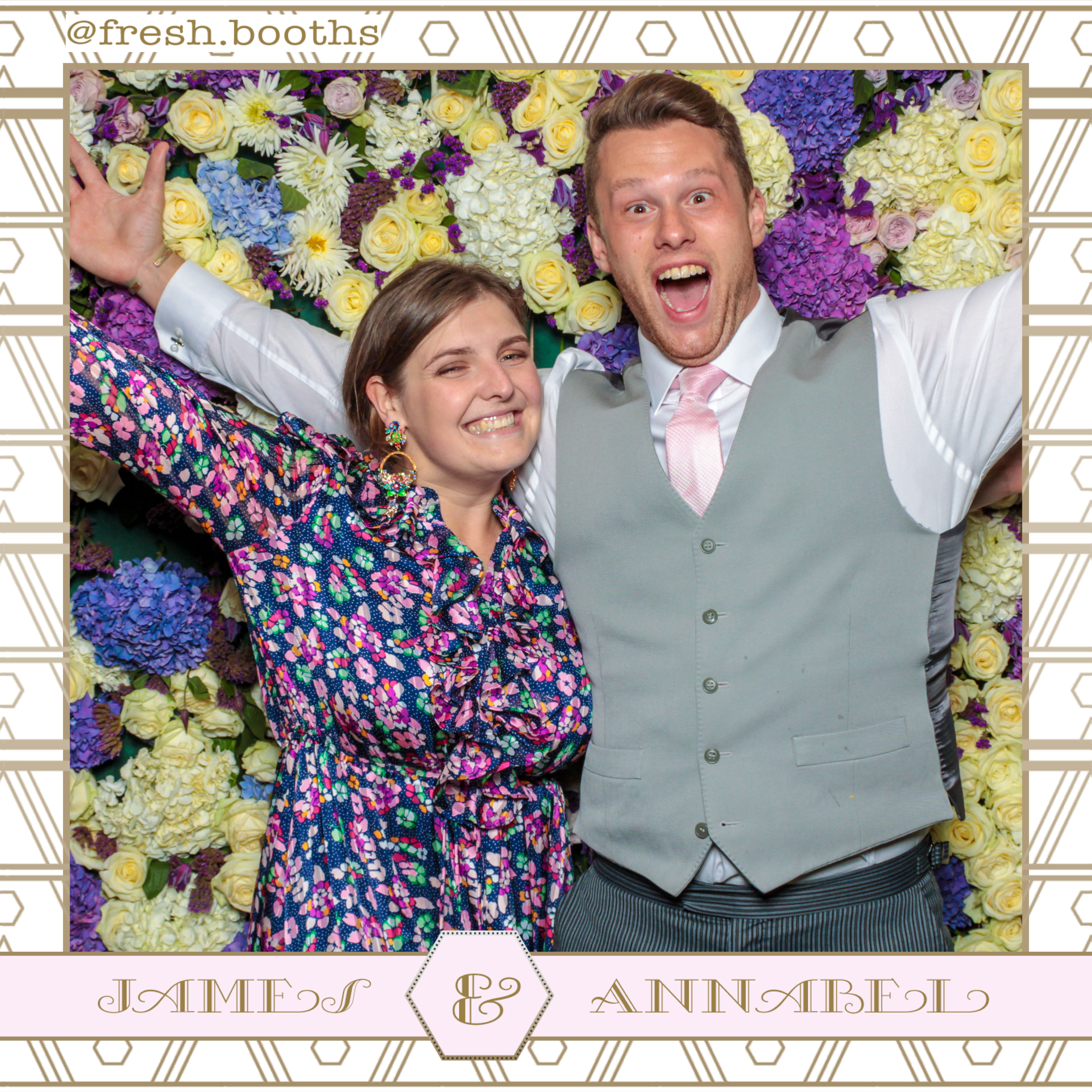 James & Annabel Wedding | View more photos from the event at gallery.freshbooths.com/u/FreshBooths/James-Annabel-Wedding