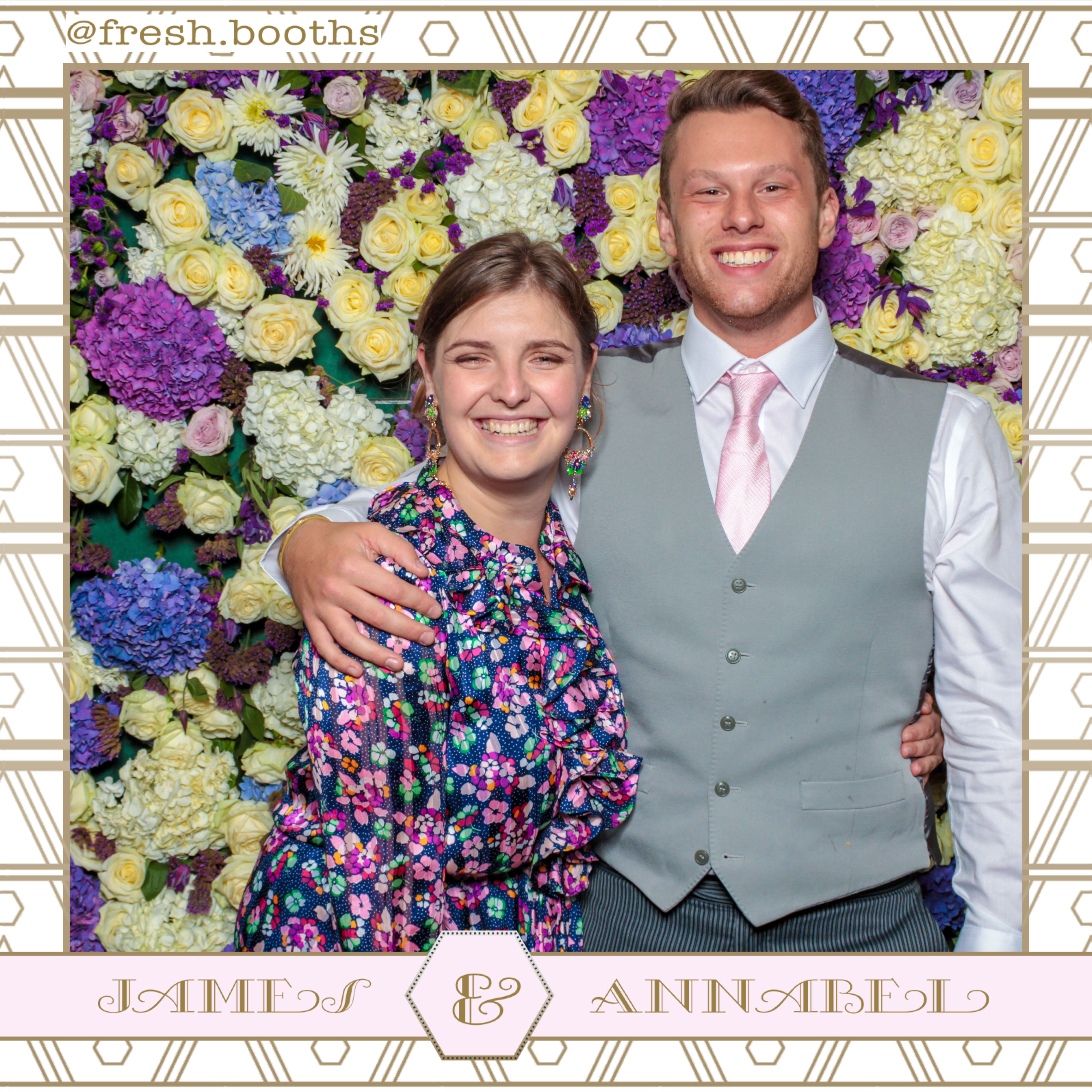 James & Annabel Wedding | View more photos from the event at gallery.freshbooths.com/u/FreshBooths/James-Annabel-Wedding