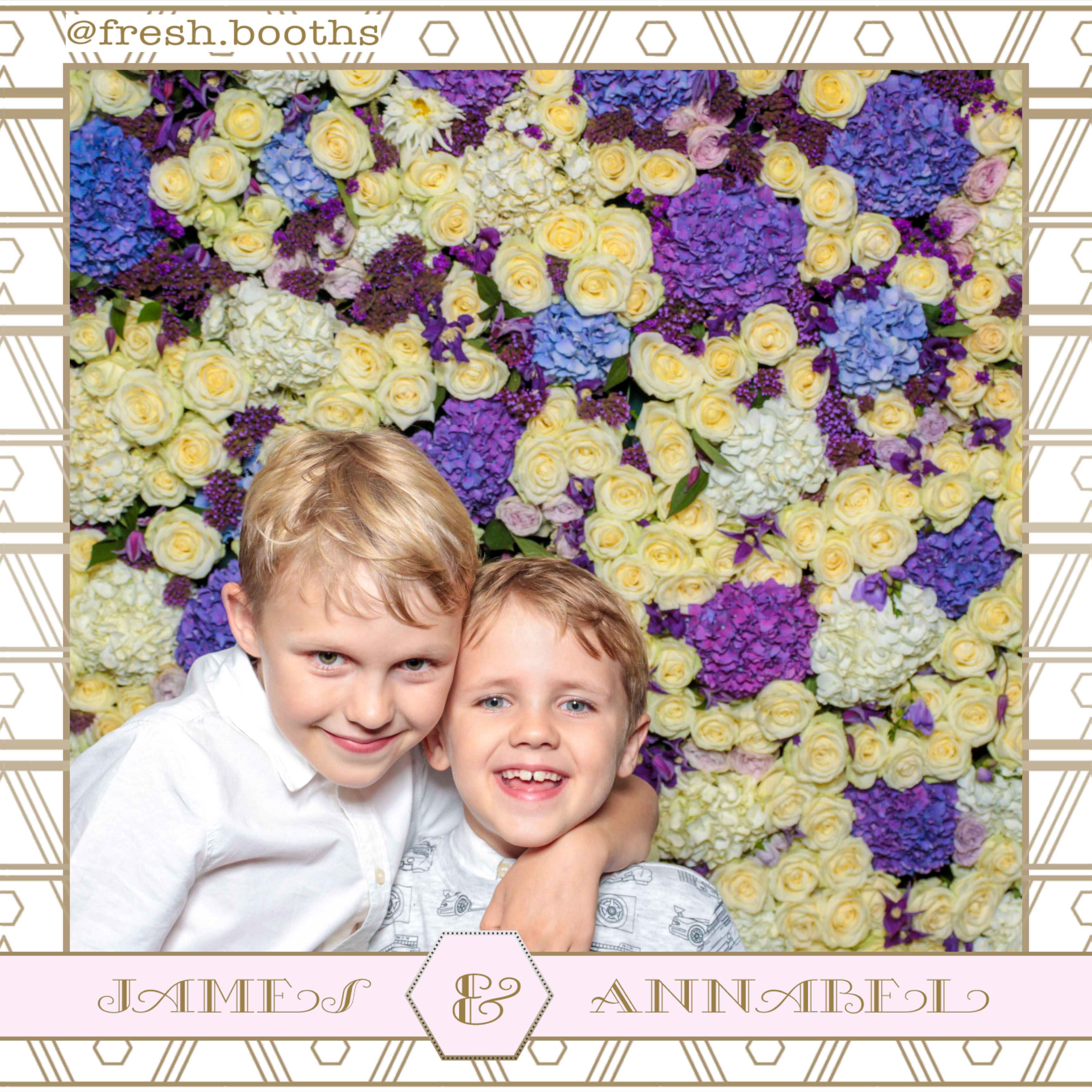 James & Annabel Wedding | View more photos from the event at gallery.freshbooths.com/u/FreshBooths/James-Annabel-Wedding