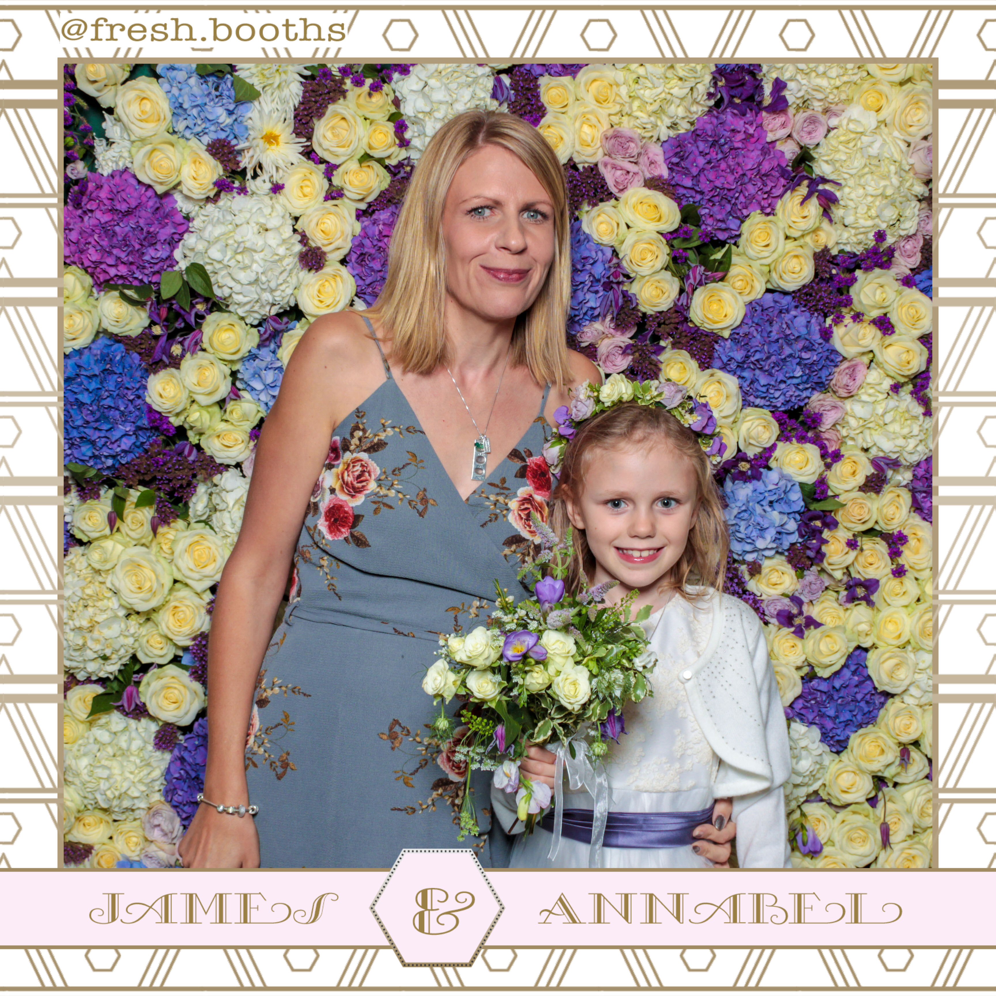 James & Annabel Wedding | View more photos from the event at gallery.freshbooths.com/u/FreshBooths/James-Annabel-Wedding