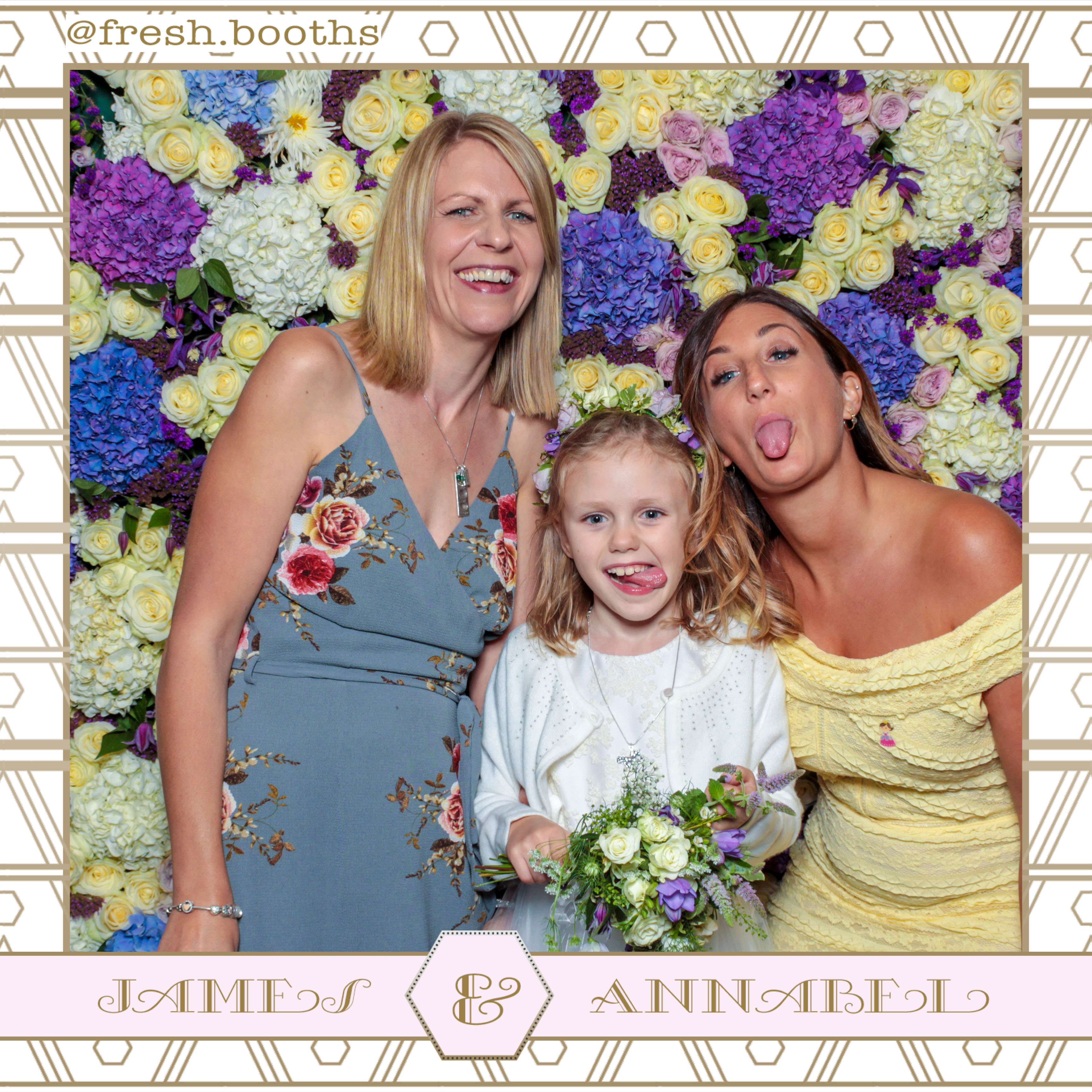 James & Annabel Wedding | View more photos from the event at gallery.freshbooths.com/u/FreshBooths/James-Annabel-Wedding