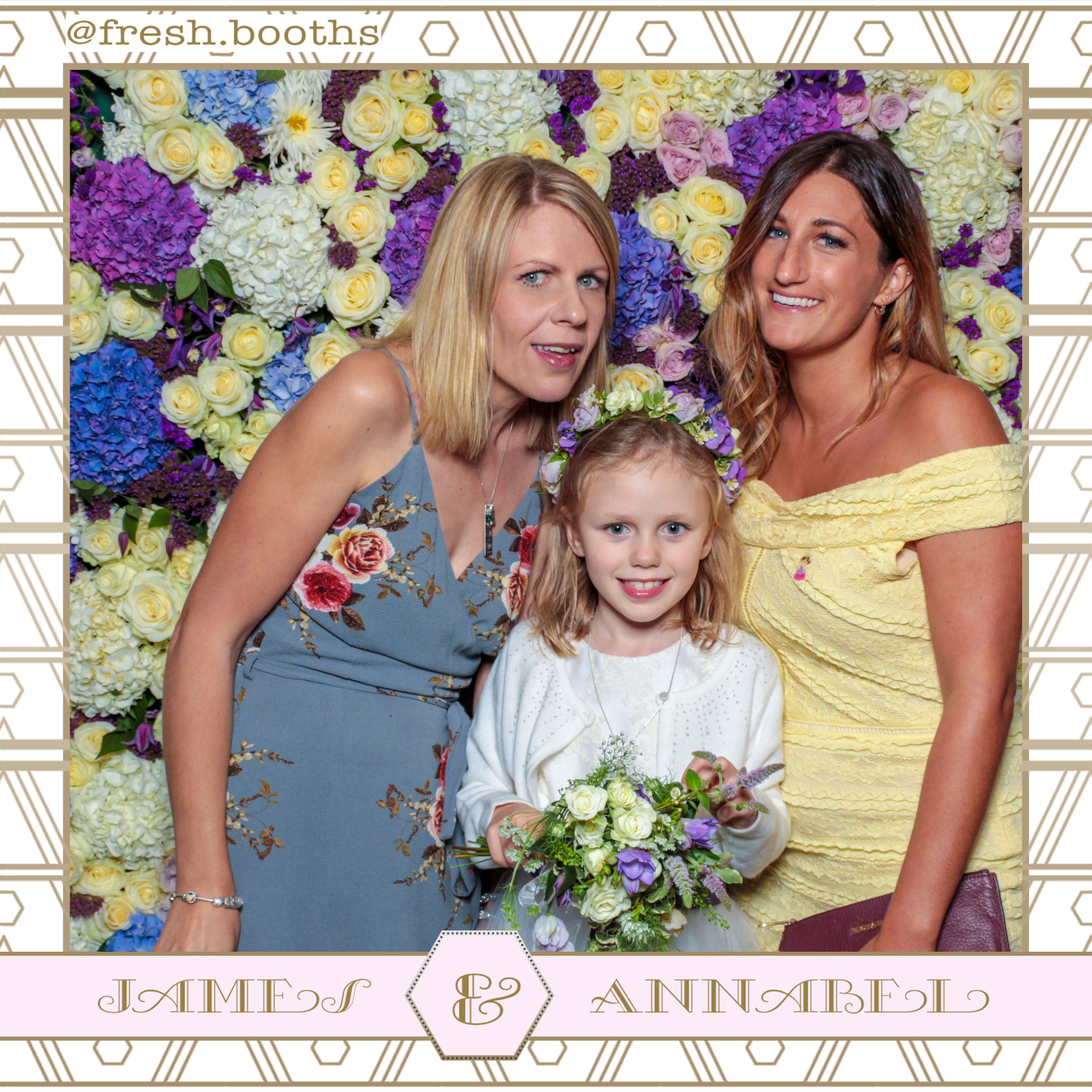 James & Annabel Wedding | View more photos from the event at gallery.freshbooths.com/u/FreshBooths/James-Annabel-Wedding