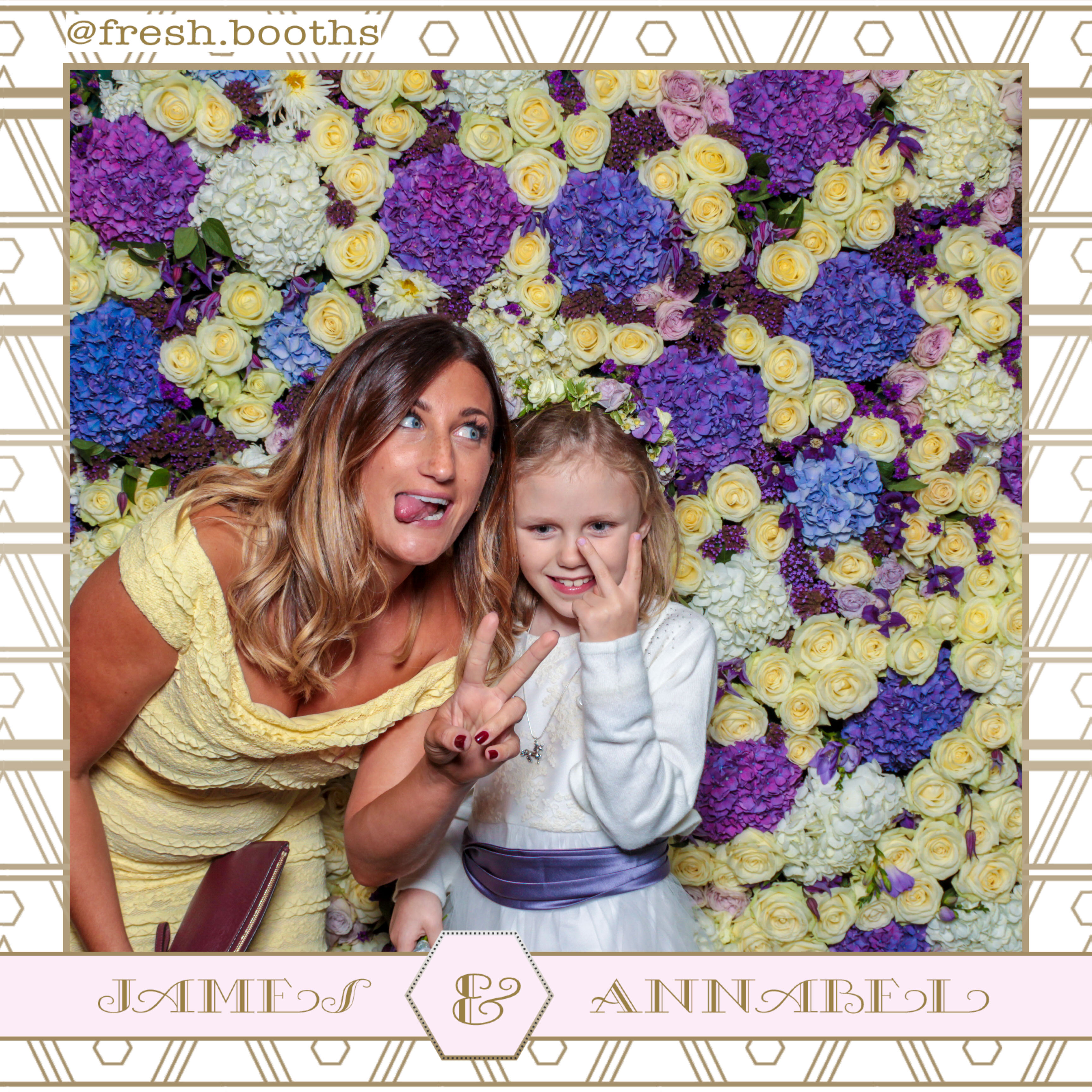 James & Annabel Wedding | View more photos from the event at gallery.freshbooths.com/u/FreshBooths/James-Annabel-Wedding