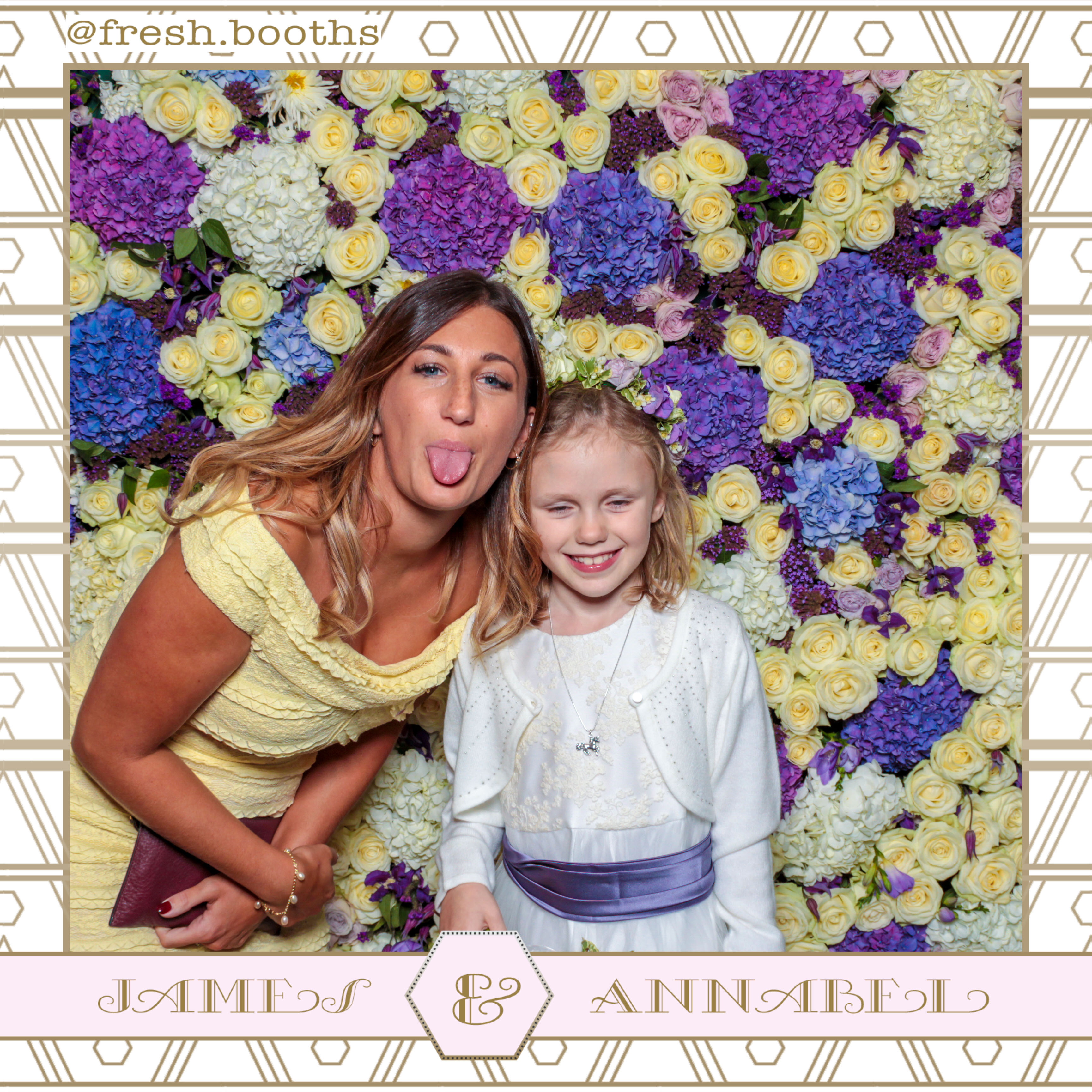 James & Annabel Wedding | View more photos from the event at gallery.freshbooths.com/u/FreshBooths/James-Annabel-Wedding