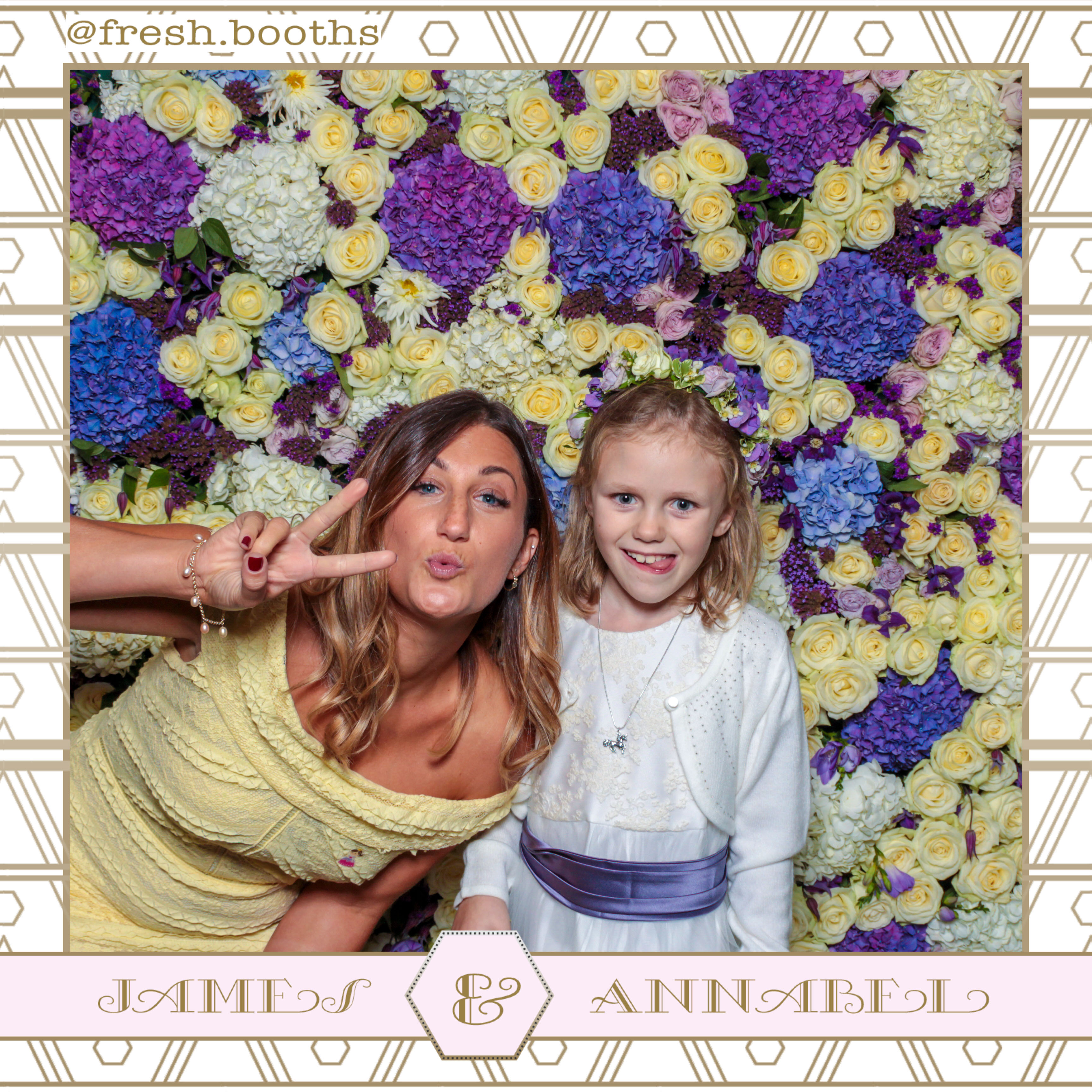 James & Annabel Wedding | View more photos from the event at gallery.freshbooths.com/u/FreshBooths/James-Annabel-Wedding