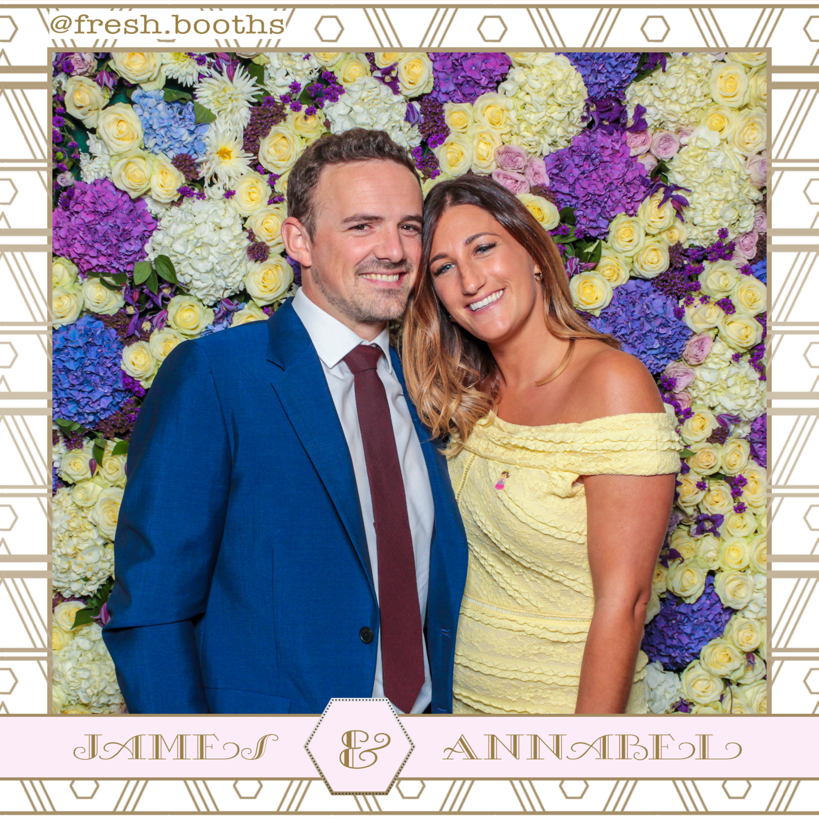 James & Annabel Wedding | View more photos from the event at gallery.freshbooths.com/u/FreshBooths/James-Annabel-Wedding