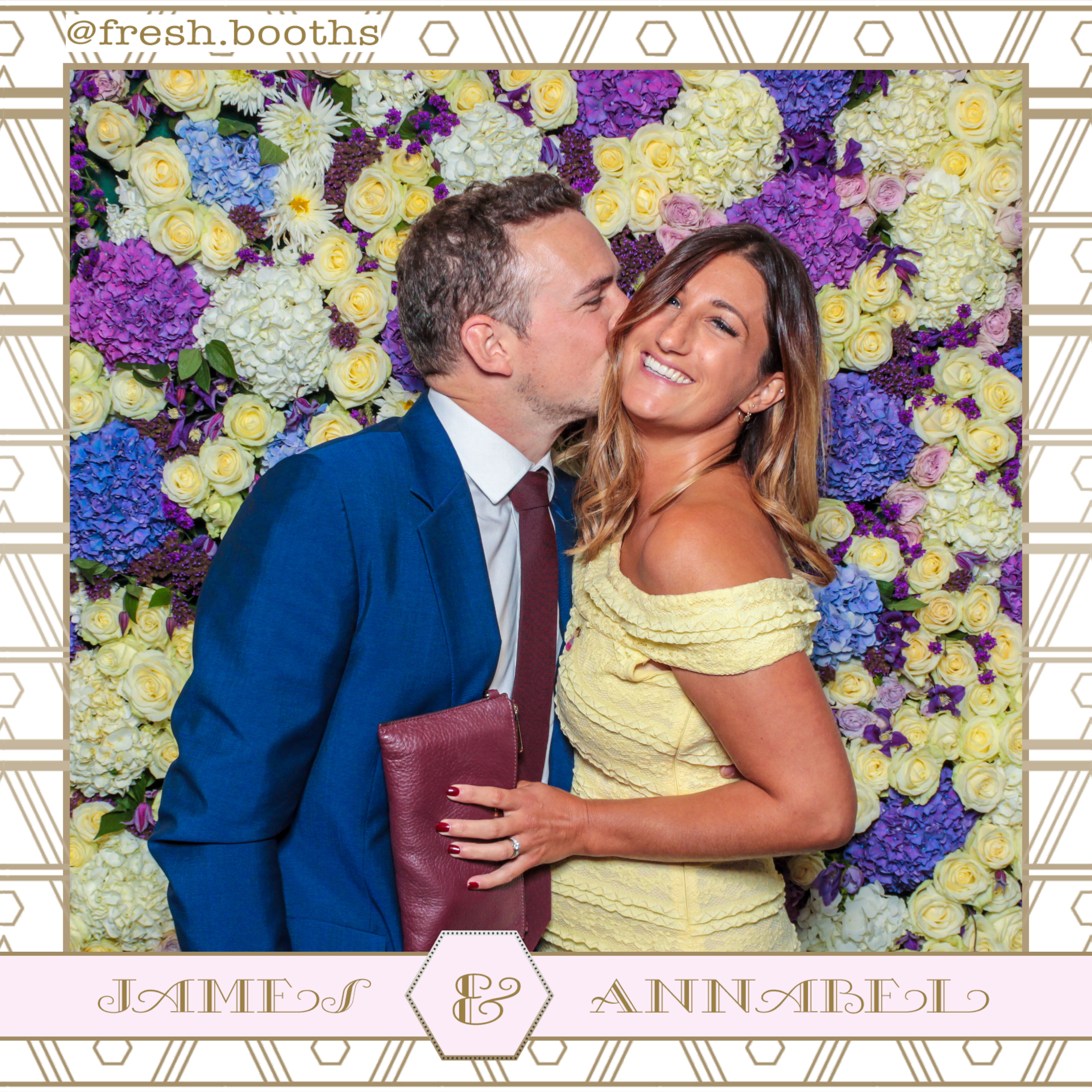 James & Annabel Wedding | View more photos from the event at gallery.freshbooths.com/u/FreshBooths/James-Annabel-Wedding