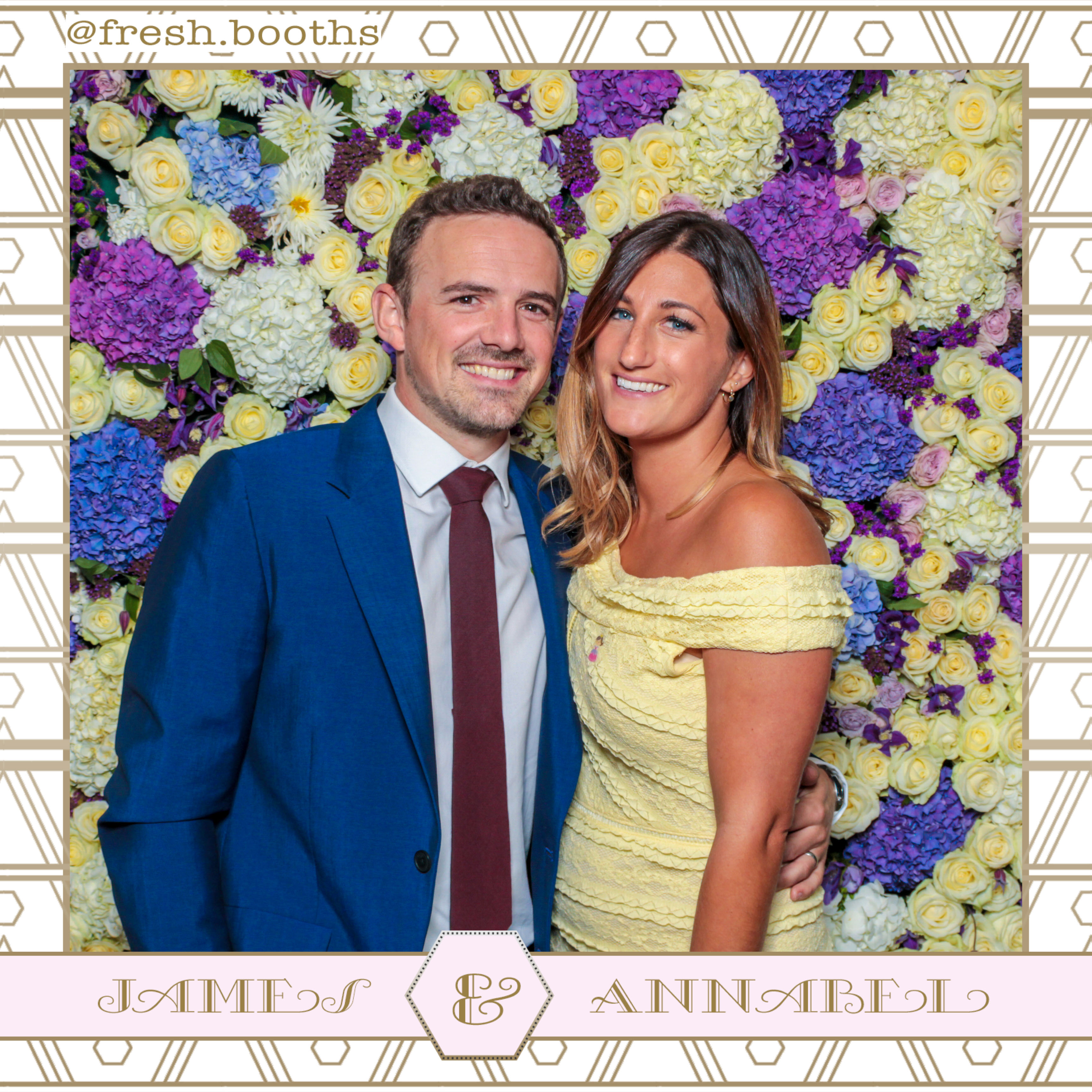 James & Annabel Wedding | View more photos from the event at gallery.freshbooths.com/u/FreshBooths/James-Annabel-Wedding