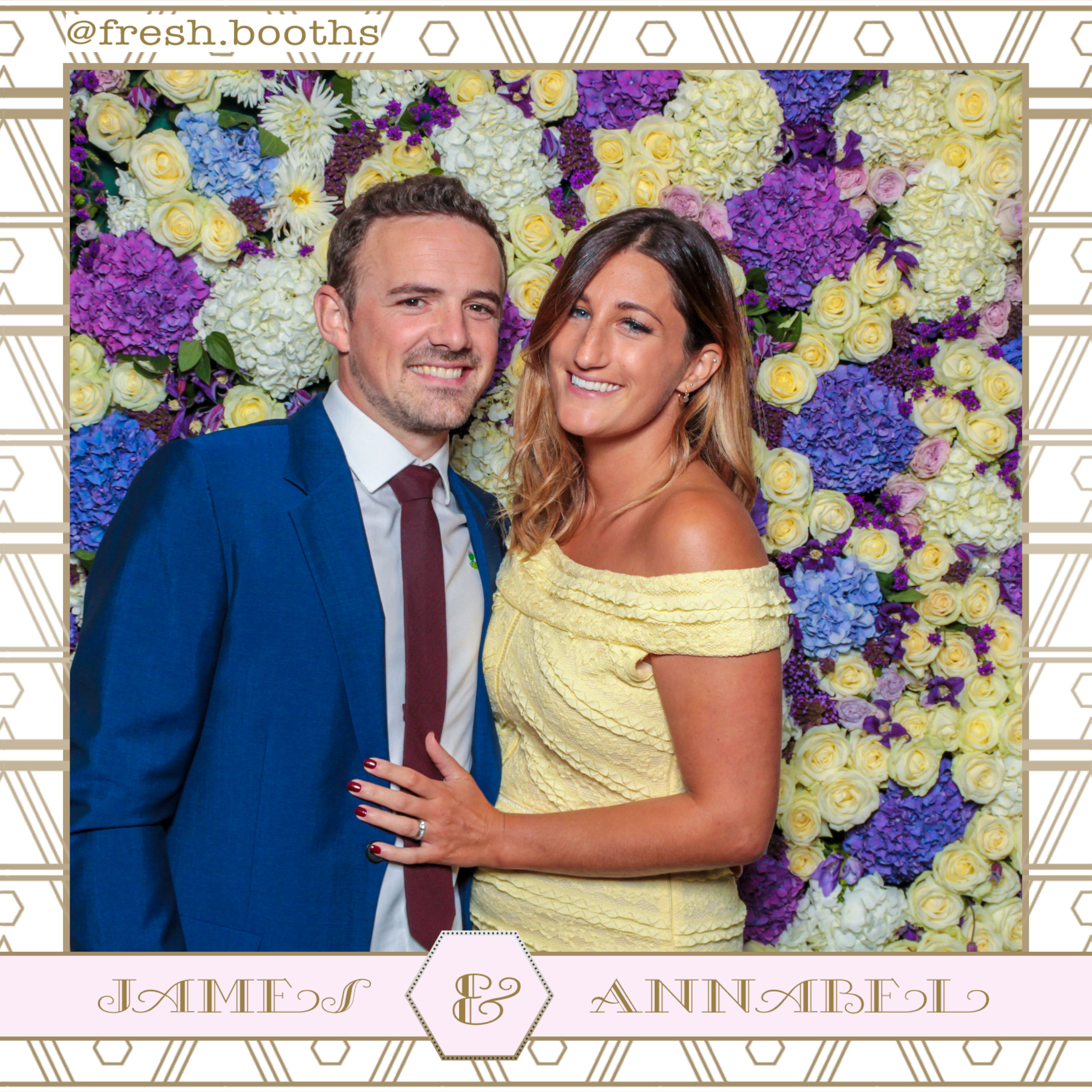 James & Annabel Wedding | View more photos from the event at gallery.freshbooths.com/u/FreshBooths/James-Annabel-Wedding