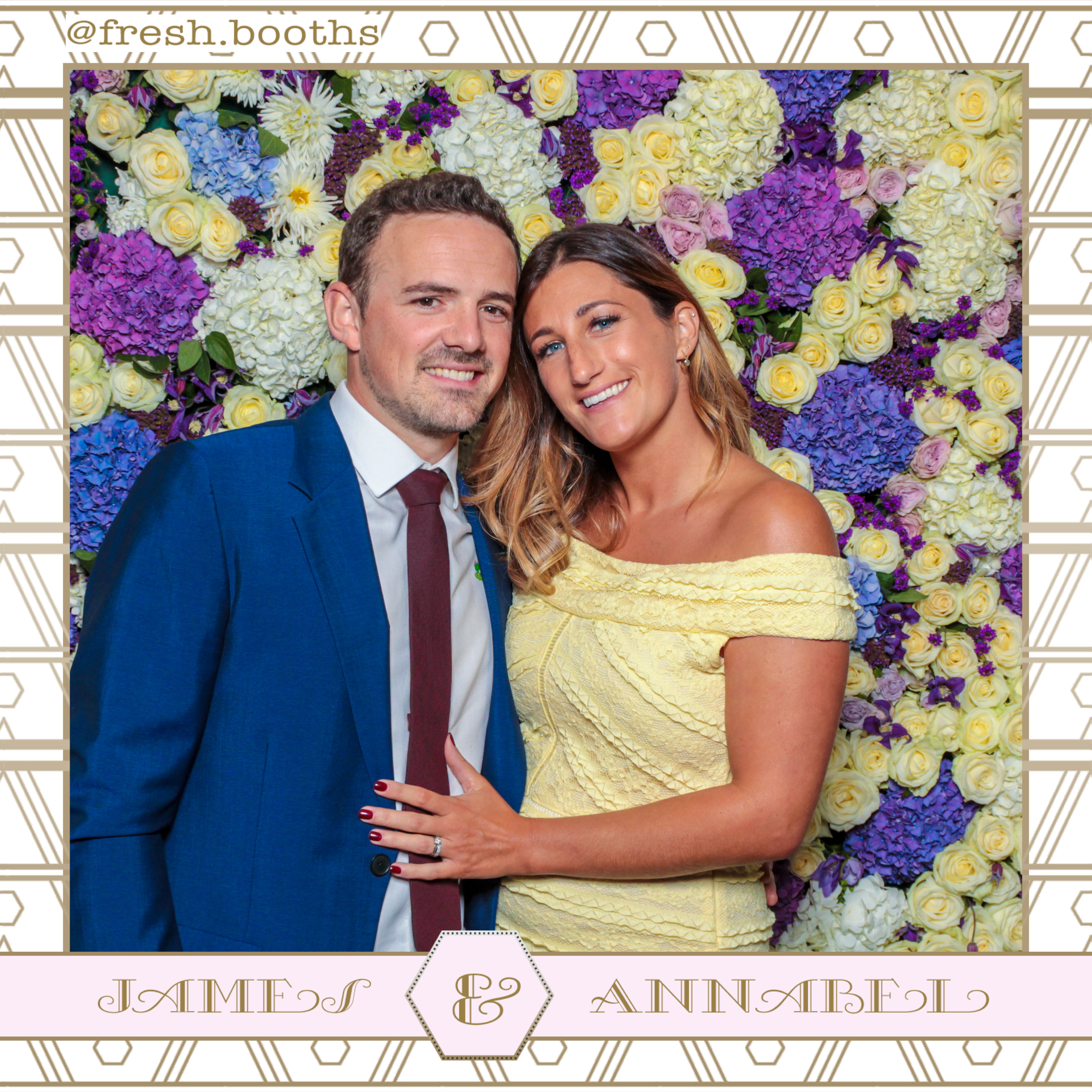 James & Annabel Wedding | View more photos from the event at gallery.freshbooths.com/u/FreshBooths/James-Annabel-Wedding