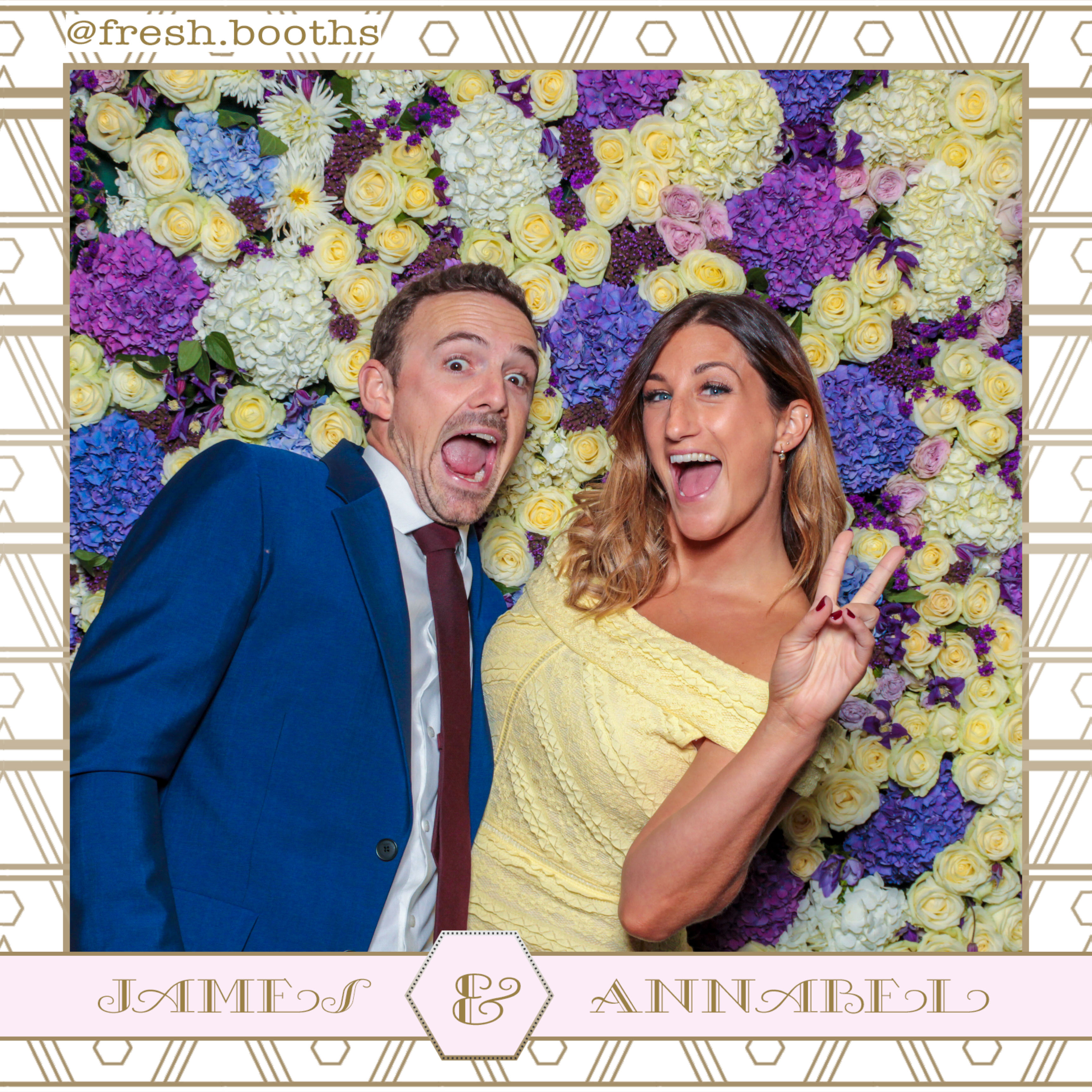 James & Annabel Wedding | View more photos from the event at gallery.freshbooths.com/u/FreshBooths/James-Annabel-Wedding