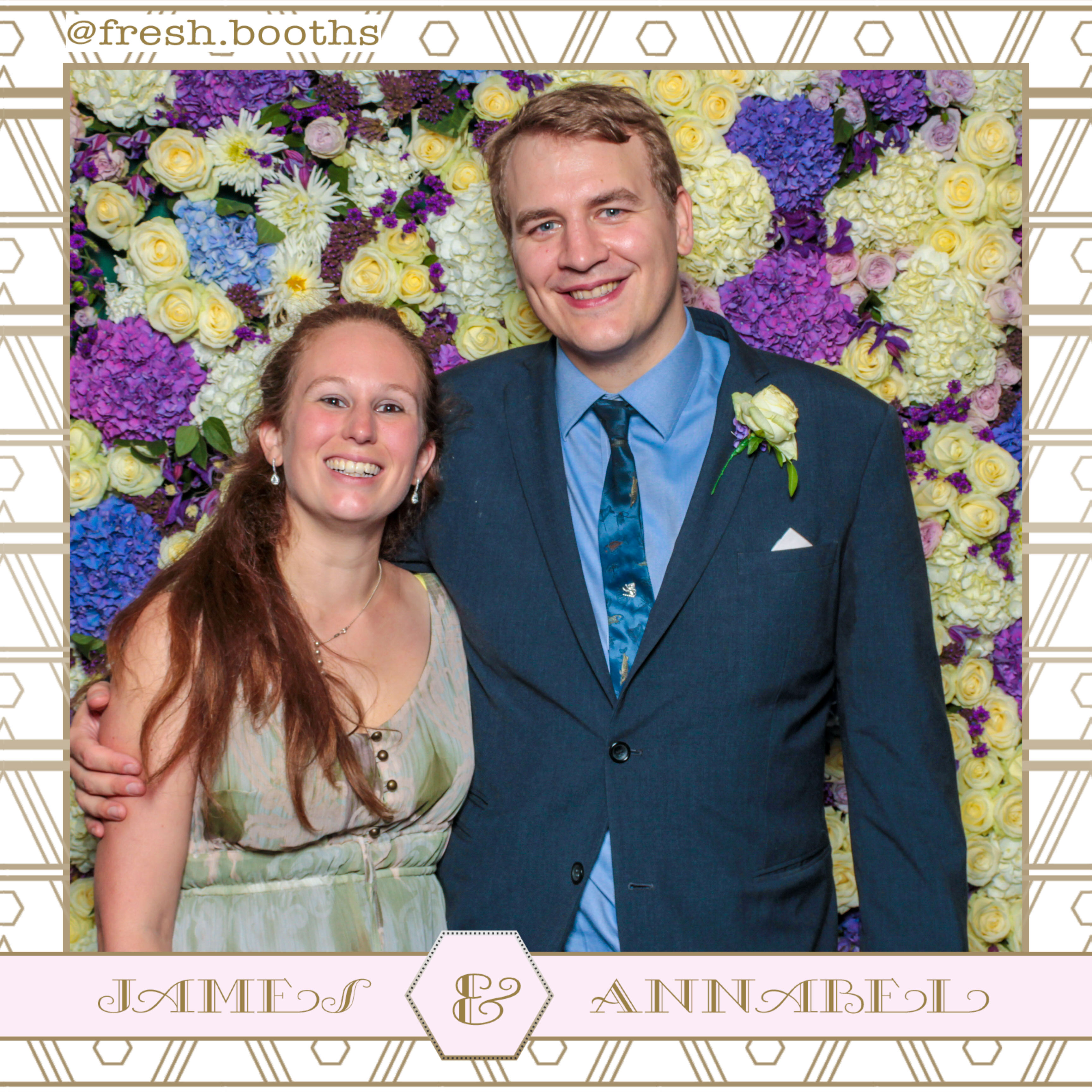 James & Annabel Wedding | View more photos from the event at gallery.freshbooths.com/u/FreshBooths/James-Annabel-Wedding
