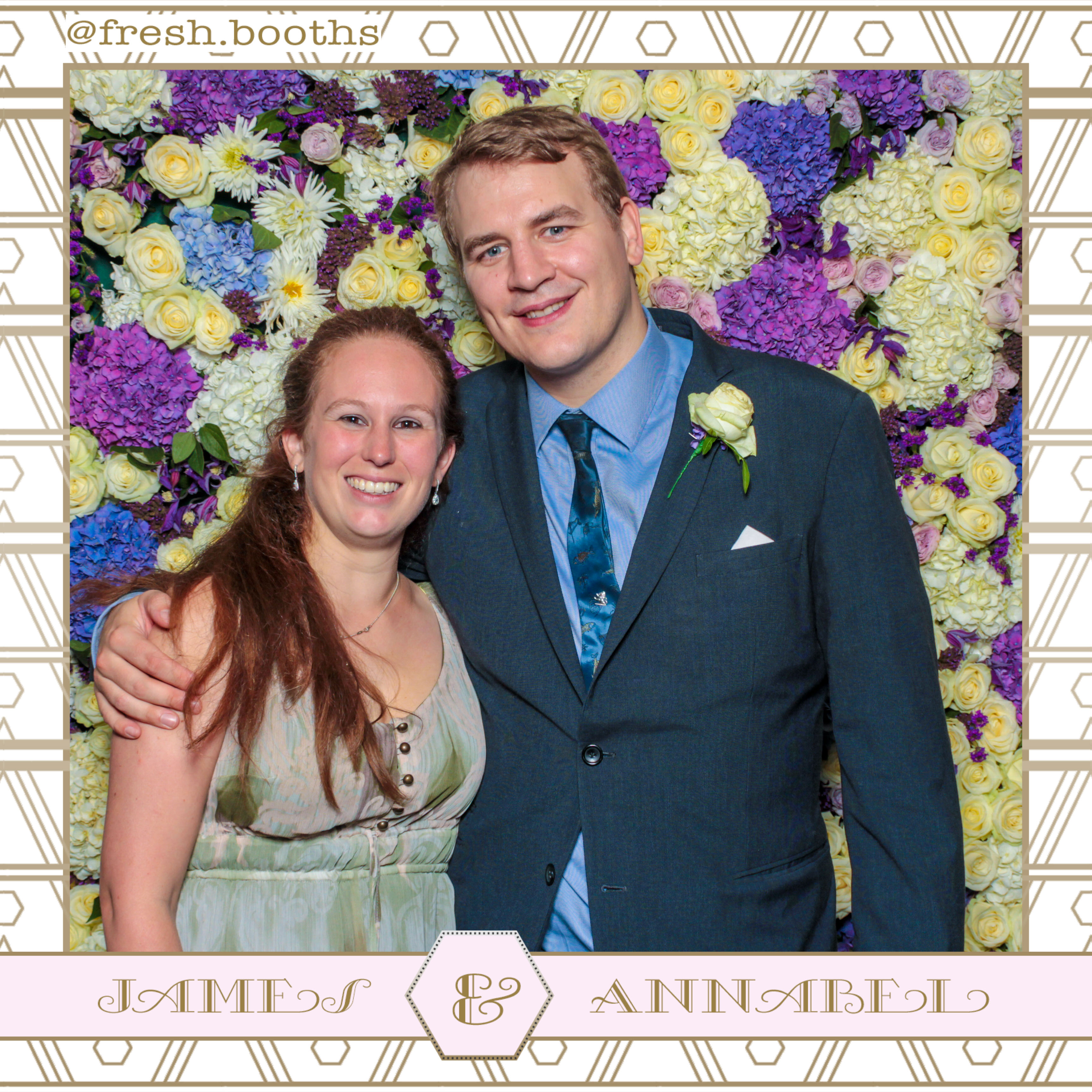 James & Annabel Wedding | View more photos from the event at gallery.freshbooths.com/u/FreshBooths/James-Annabel-Wedding