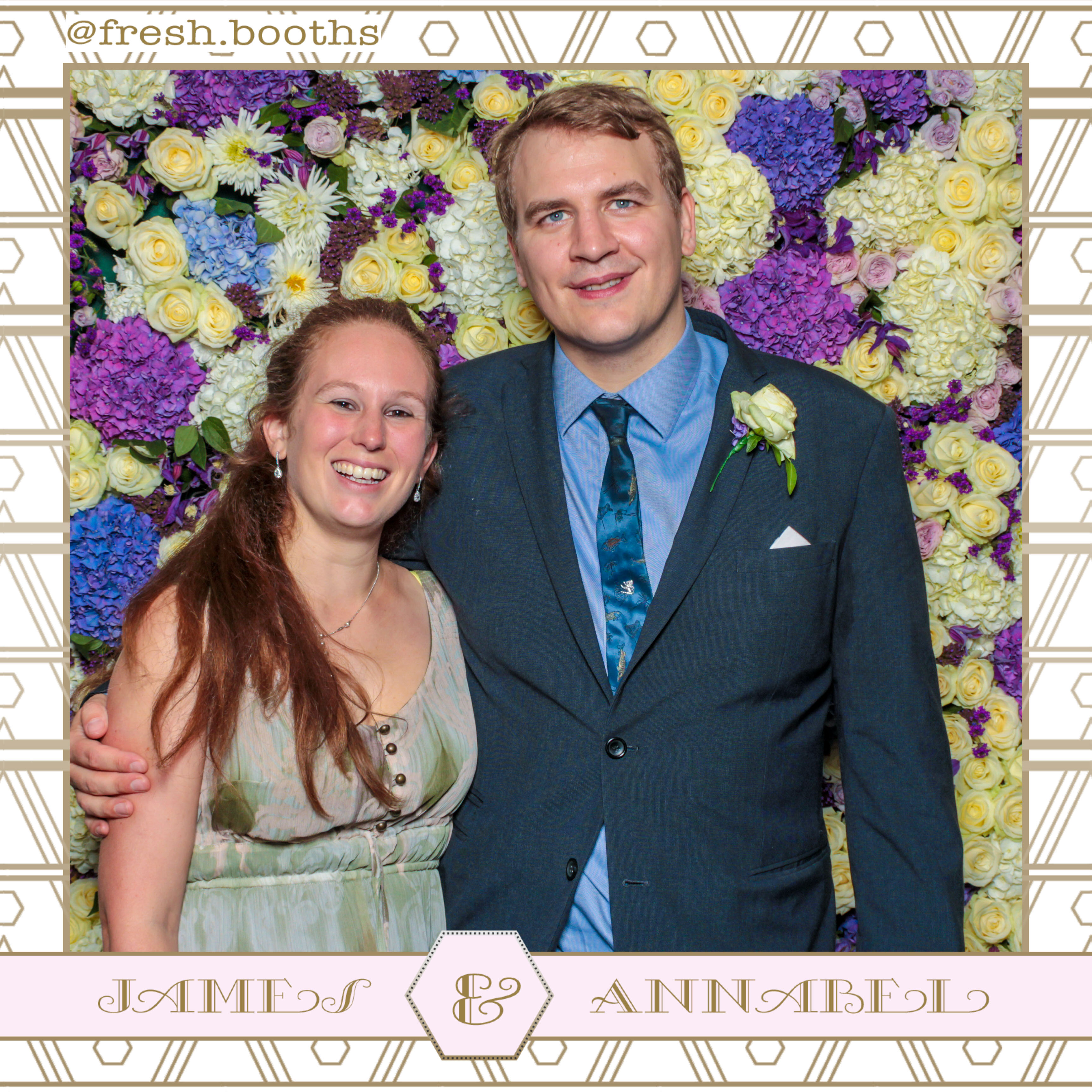 James & Annabel Wedding | View more photos from the event at gallery.freshbooths.com/u/FreshBooths/James-Annabel-Wedding