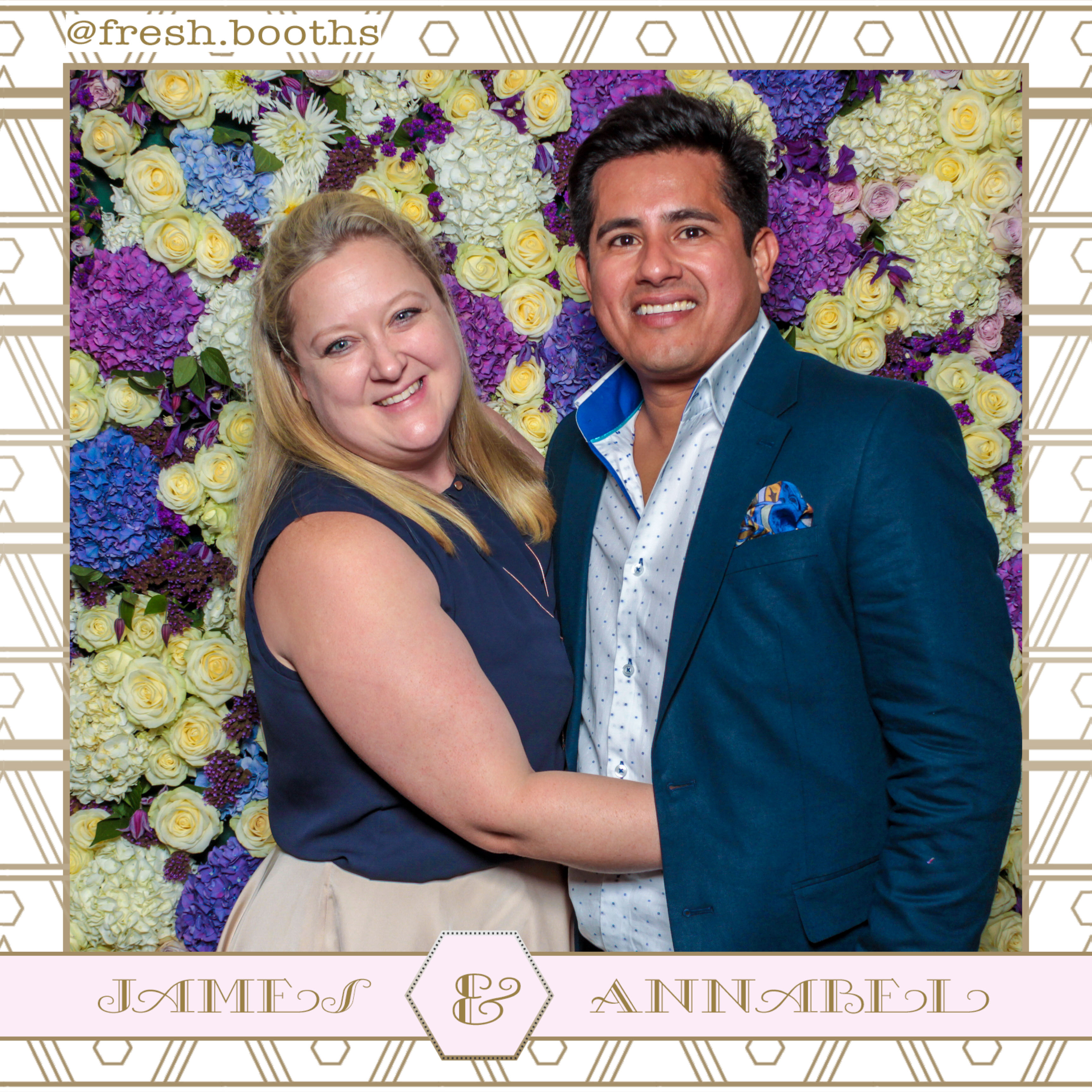 James & Annabel Wedding | View more photos from the event at gallery.freshbooths.com/u/FreshBooths/James-Annabel-Wedding