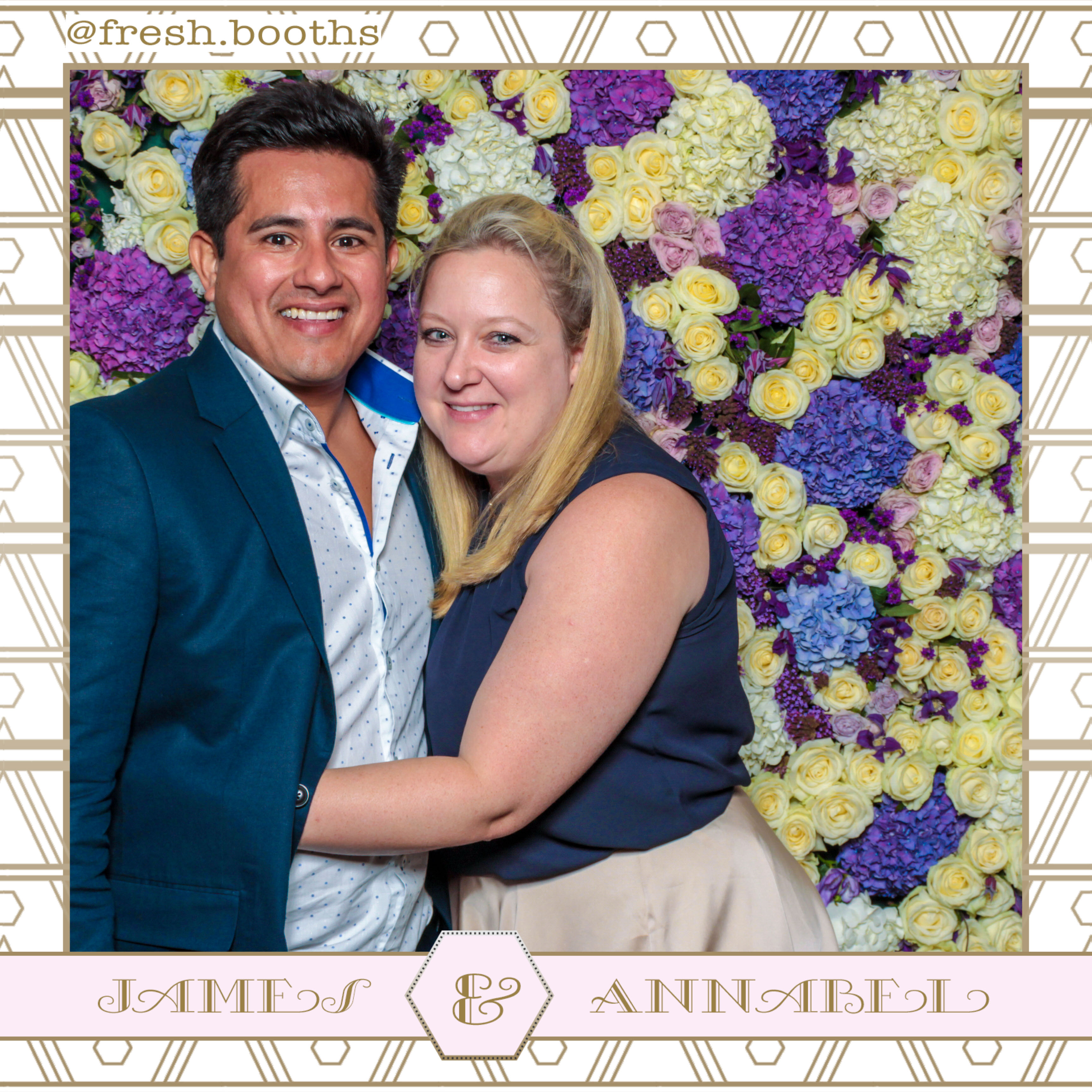 James & Annabel Wedding | View more photos from the event at gallery.freshbooths.com/u/FreshBooths/James-Annabel-Wedding