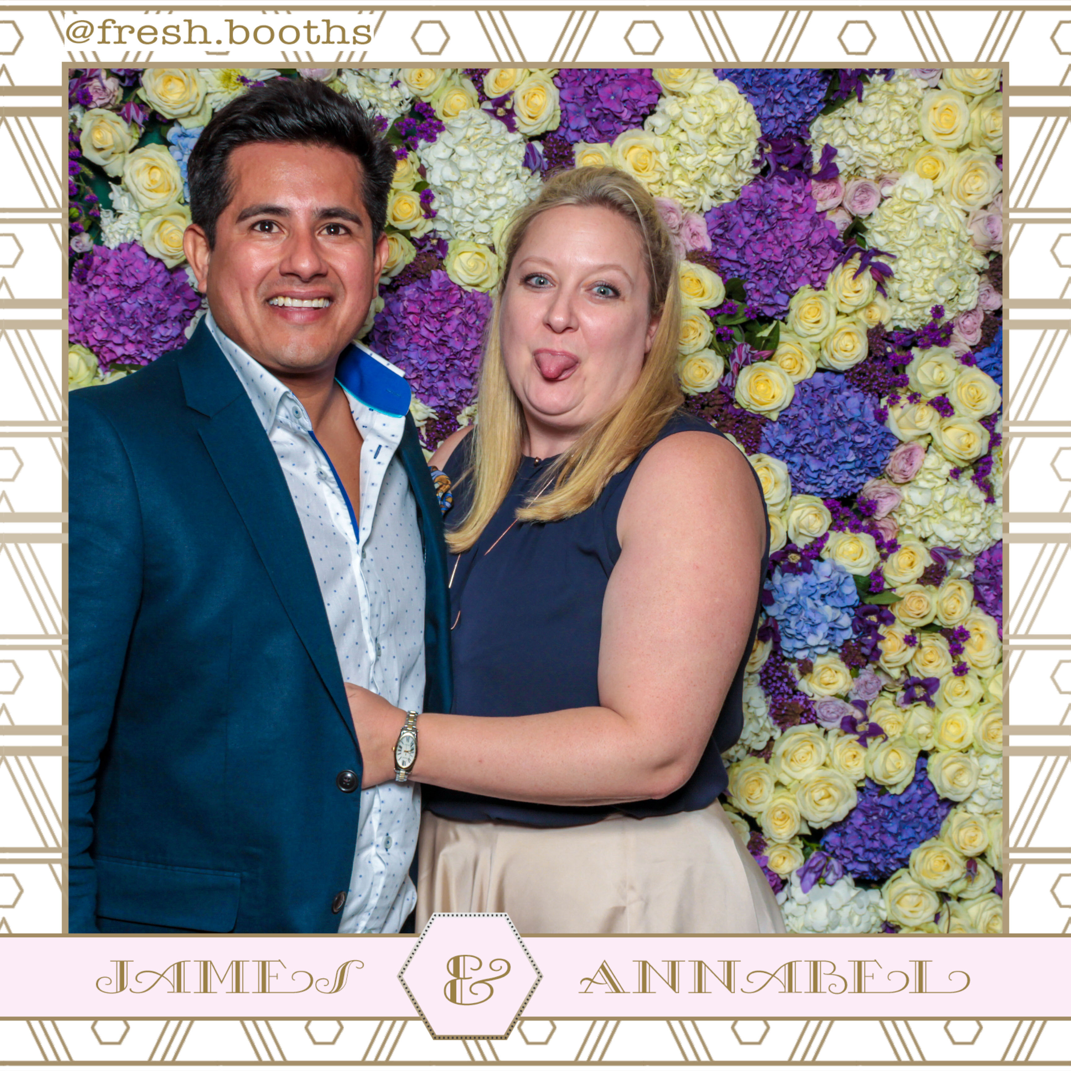 James & Annabel Wedding | View more photos from the event at gallery.freshbooths.com/u/FreshBooths/James-Annabel-Wedding