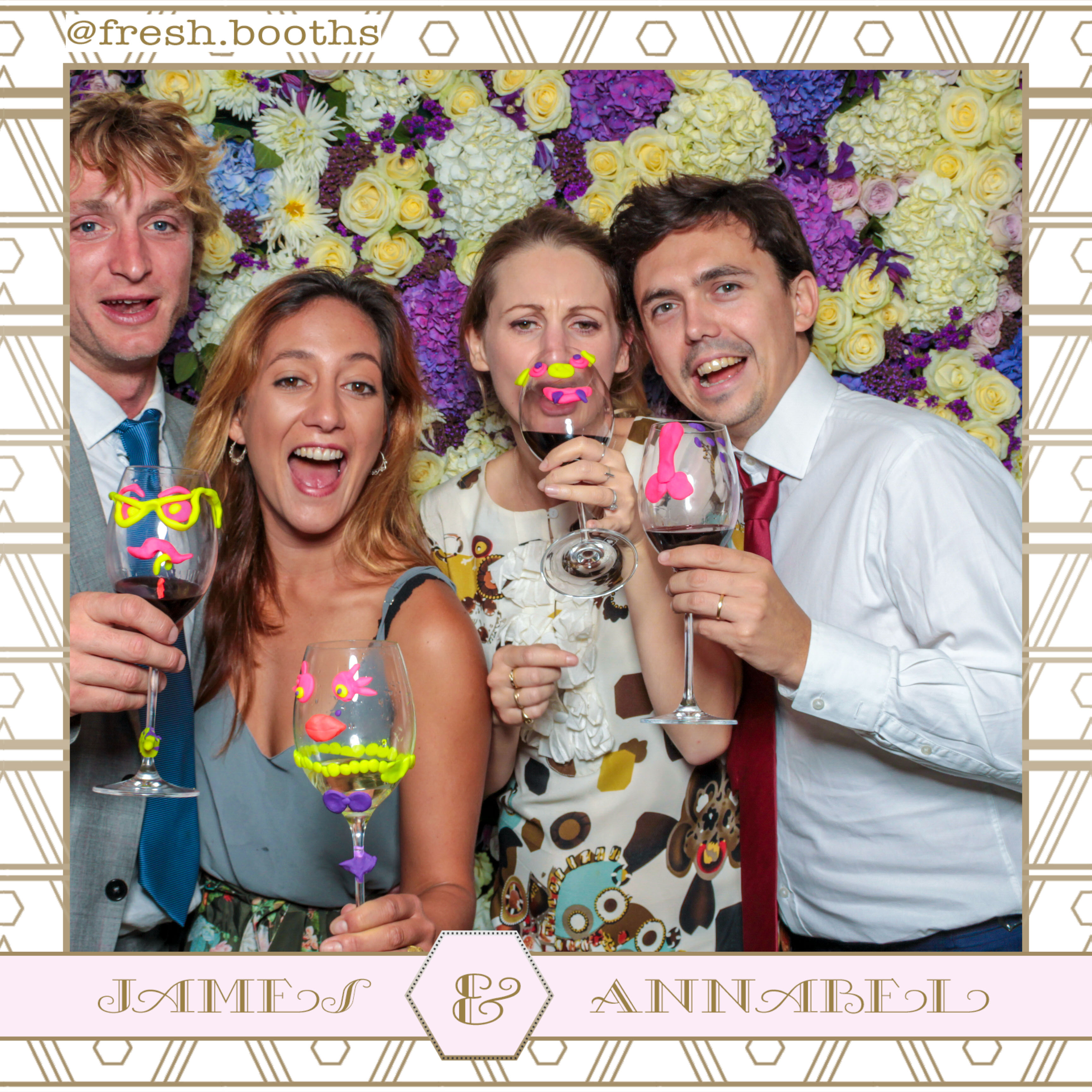 James & Annabel Wedding | View more photos from the event at gallery.freshbooths.com/u/FreshBooths/James-Annabel-Wedding