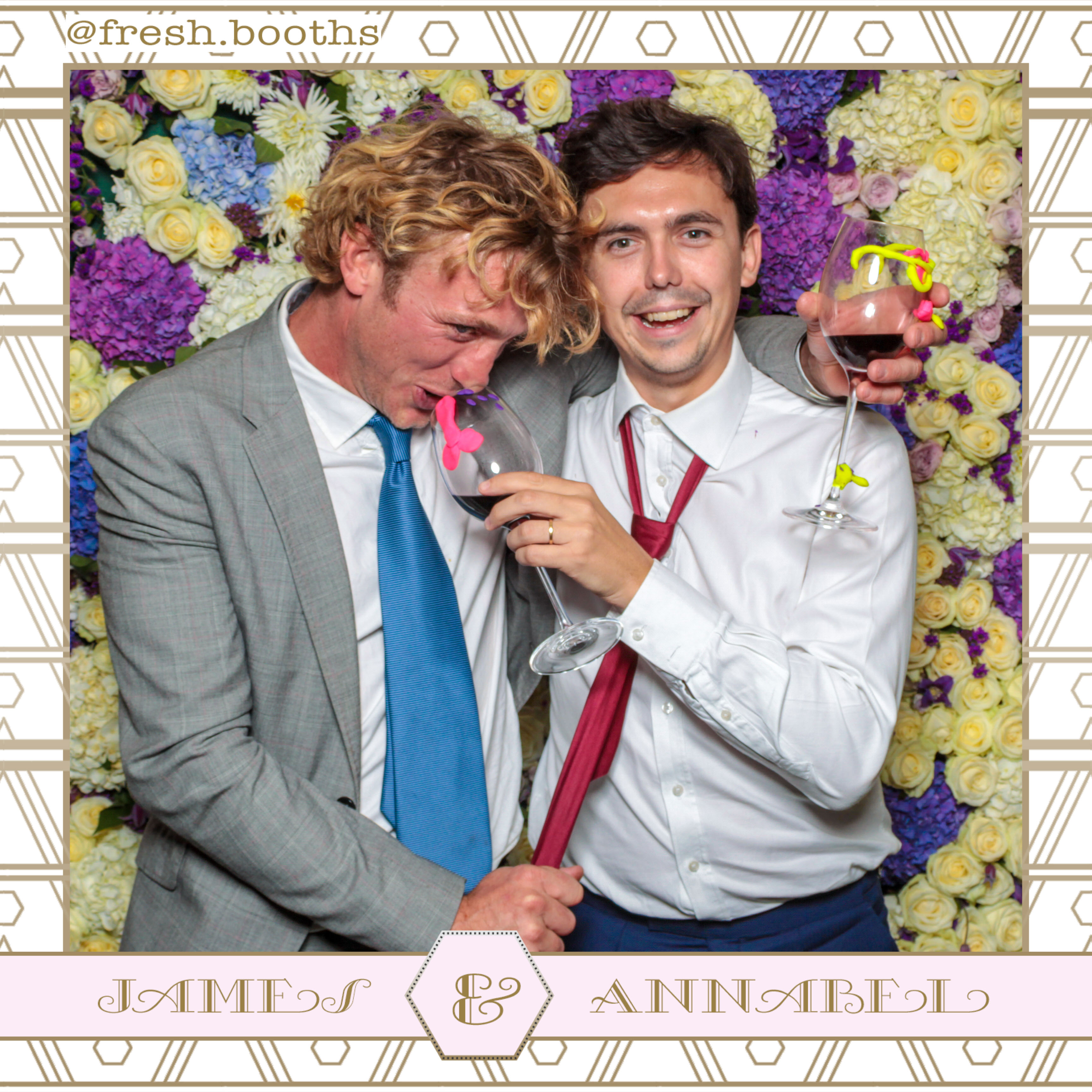 James & Annabel Wedding | View more photos from the event at gallery.freshbooths.com/u/FreshBooths/James-Annabel-Wedding