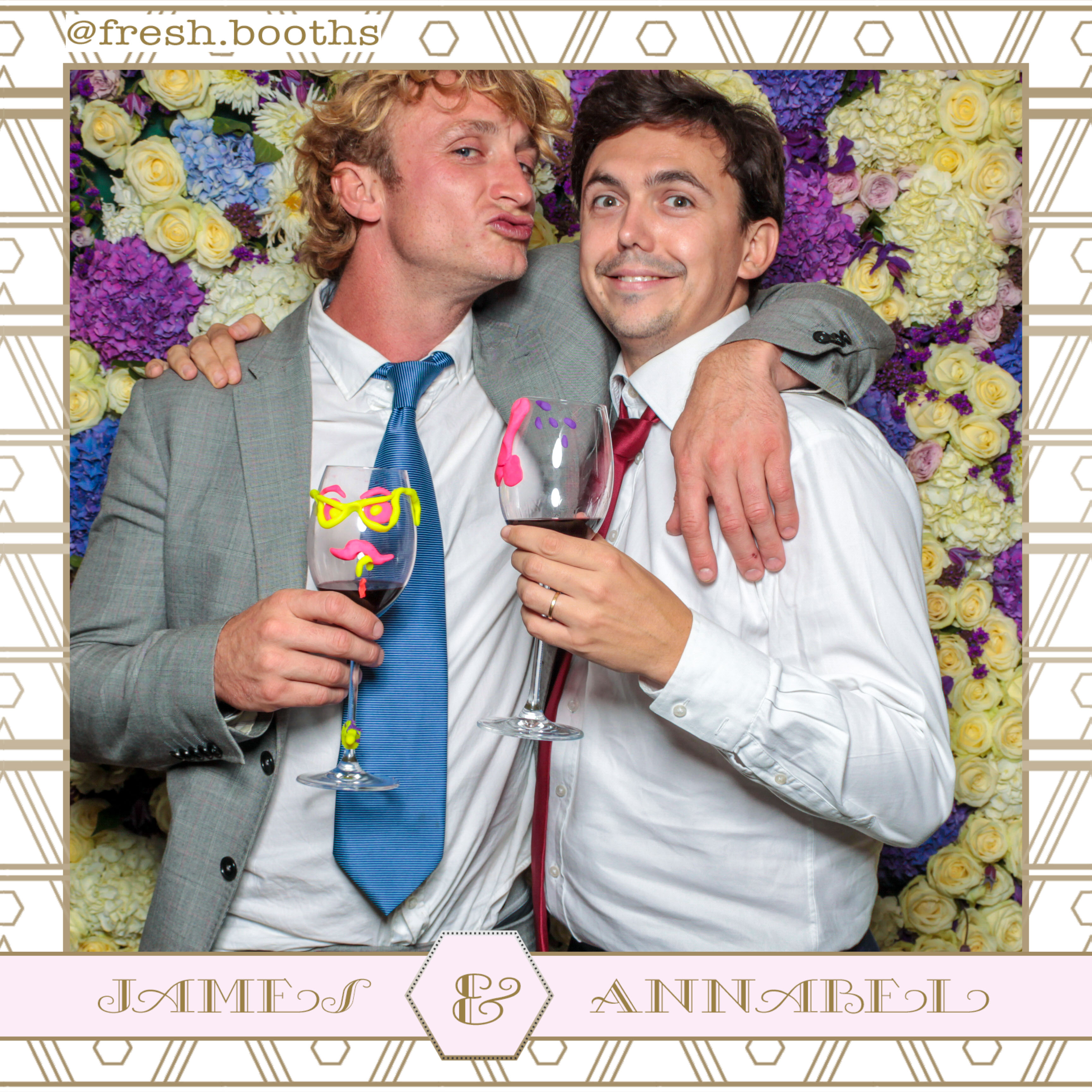 James & Annabel Wedding | View more photos from the event at gallery.freshbooths.com/u/FreshBooths/James-Annabel-Wedding