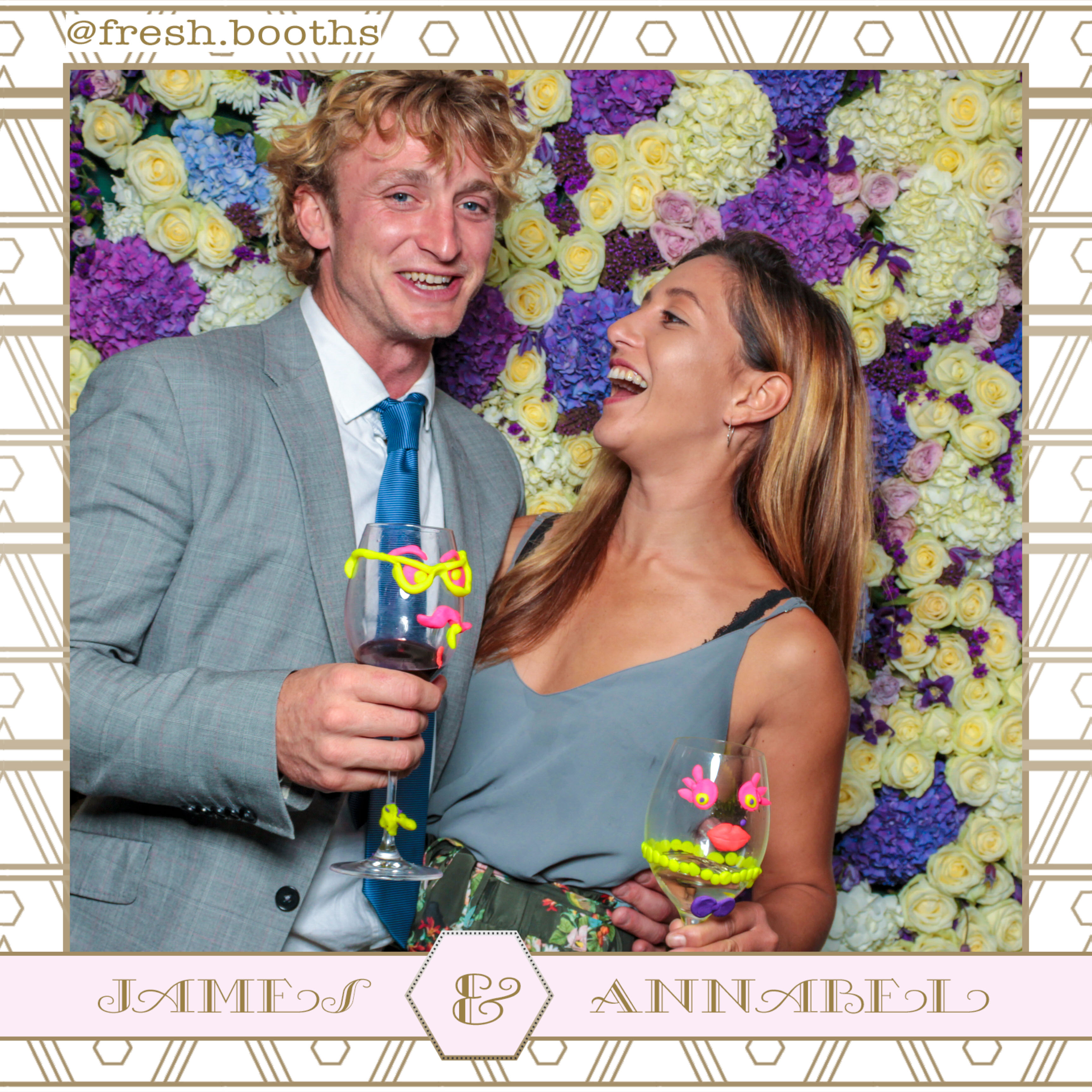 James & Annabel Wedding | View more photos from the event at gallery.freshbooths.com/u/FreshBooths/James-Annabel-Wedding