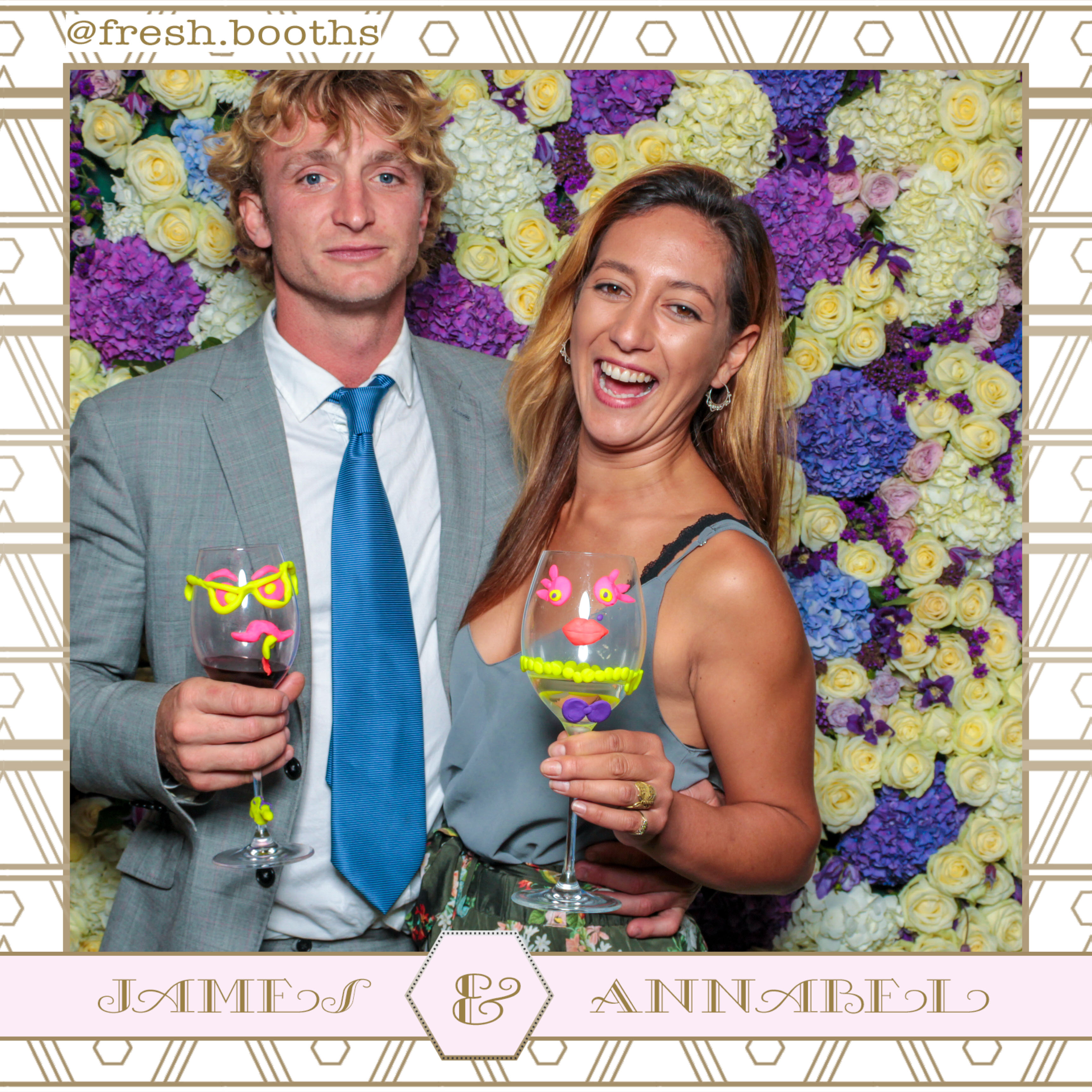 James & Annabel Wedding | View more photos from the event at gallery.freshbooths.com/u/FreshBooths/James-Annabel-Wedding
