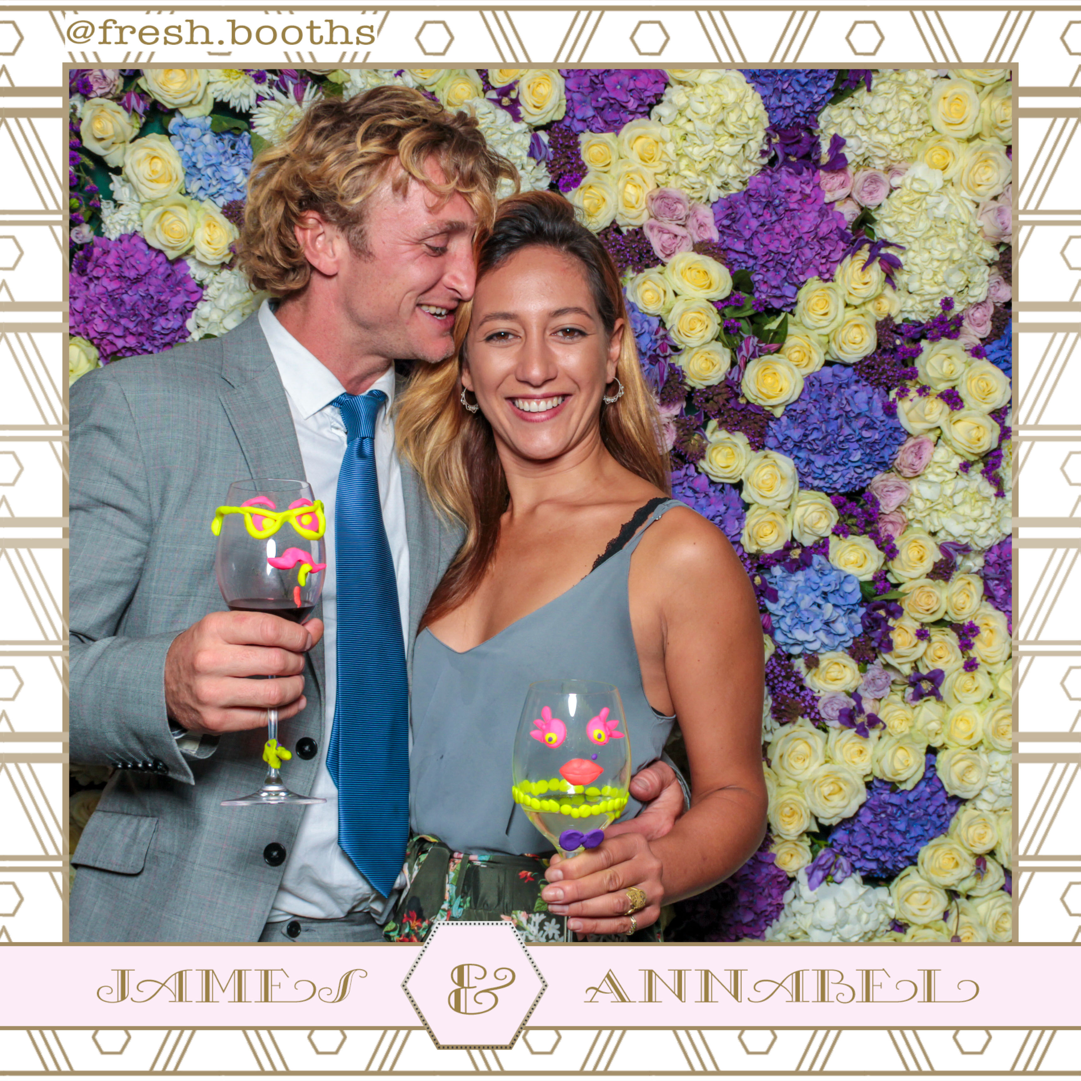 James & Annabel Wedding | View more photos from the event at gallery.freshbooths.com/u/FreshBooths/James-Annabel-Wedding