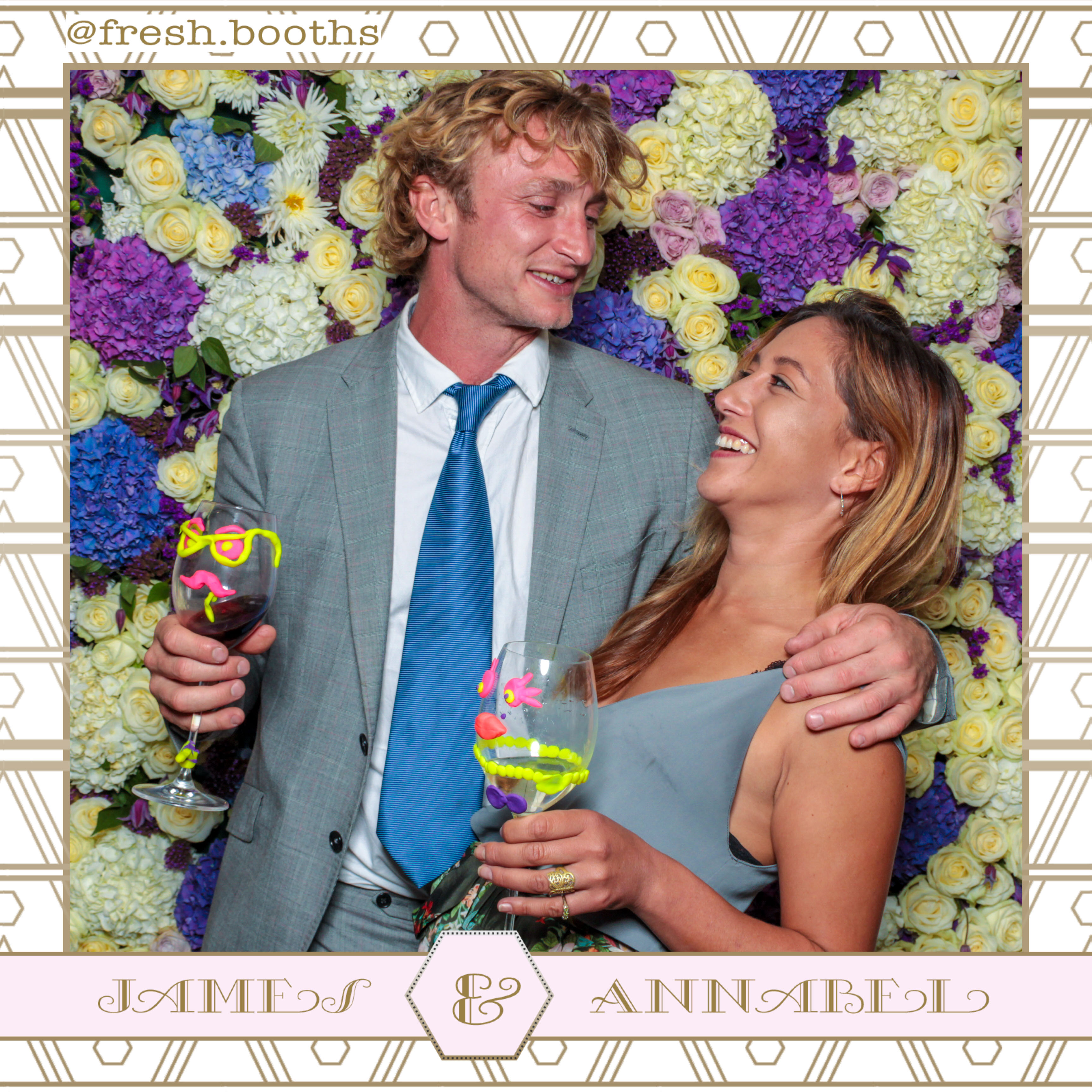 James & Annabel Wedding | View more photos from the event at gallery.freshbooths.com/u/FreshBooths/James-Annabel-Wedding