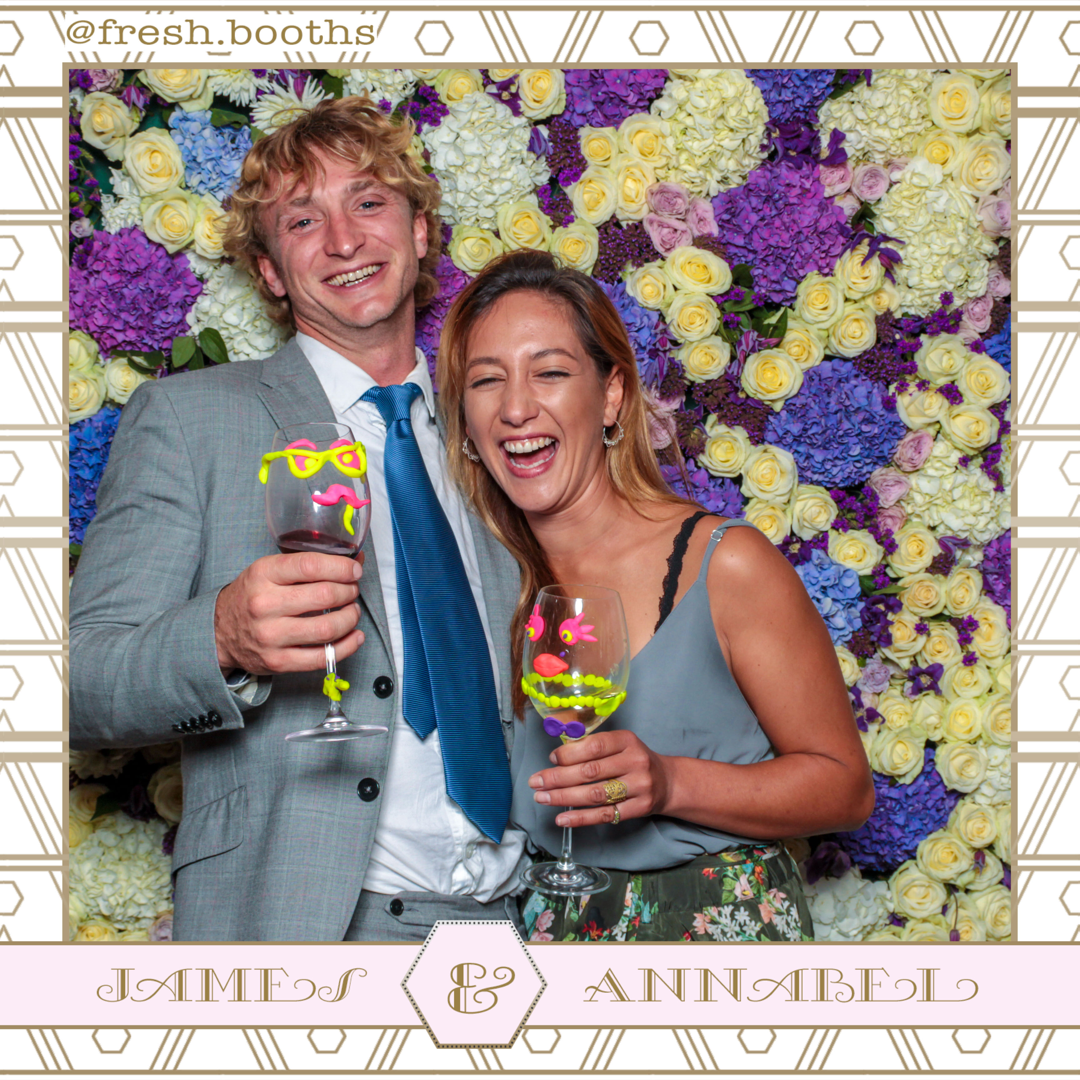James & Annabel Wedding | View more photos from the event at gallery.freshbooths.com/u/FreshBooths/James-Annabel-Wedding