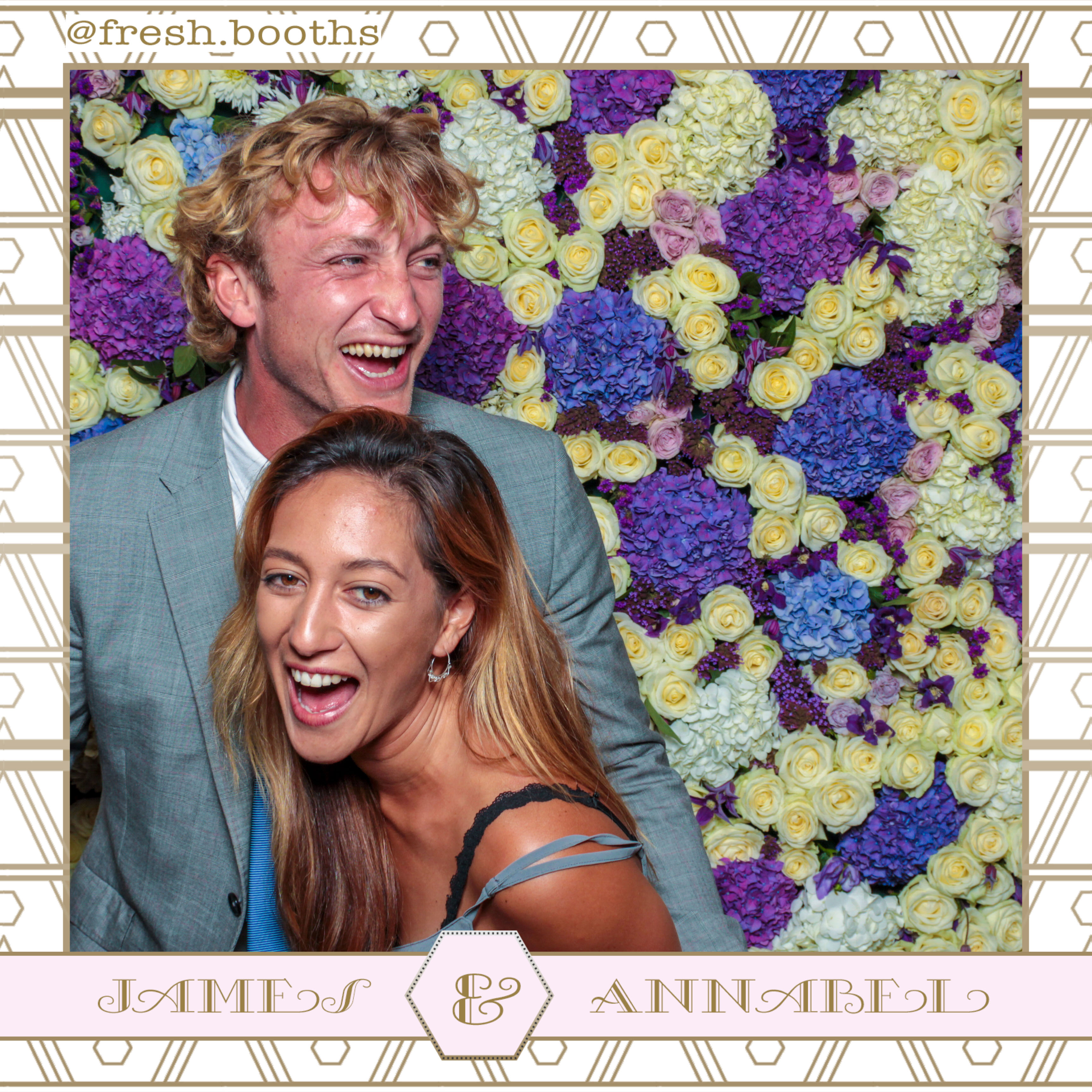 James & Annabel Wedding | View more photos from the event at gallery.freshbooths.com/u/FreshBooths/James-Annabel-Wedding