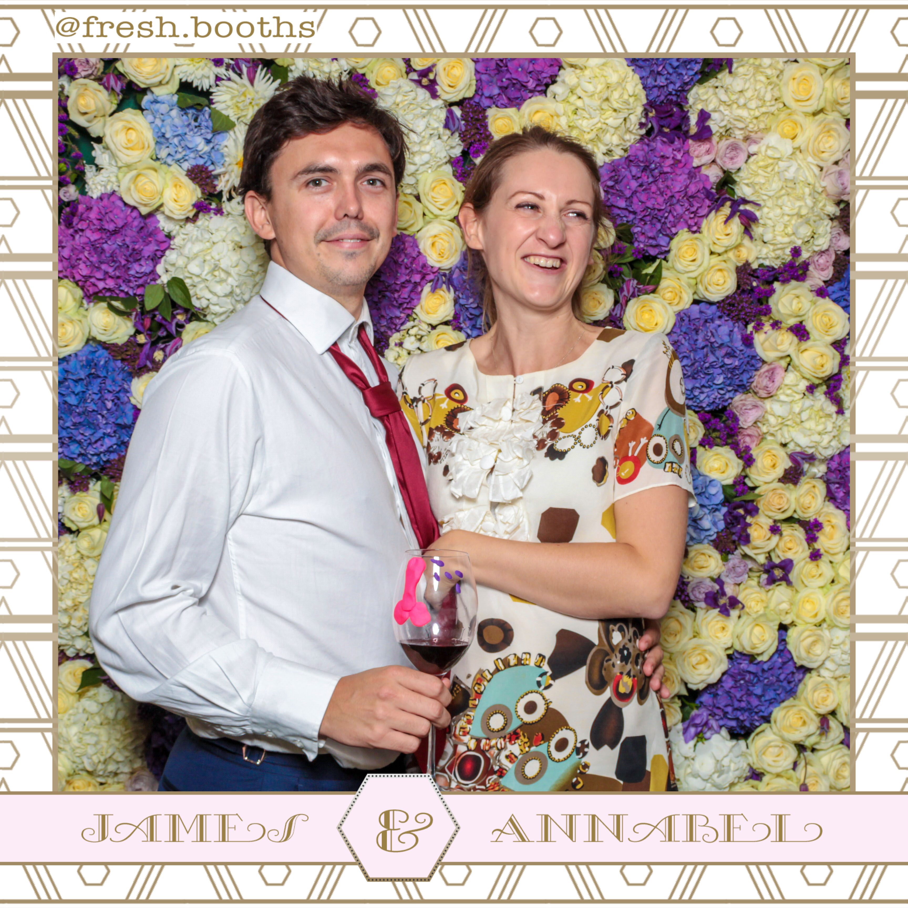 James & Annabel Wedding | View more photos from the event at gallery.freshbooths.com/u/FreshBooths/James-Annabel-Wedding