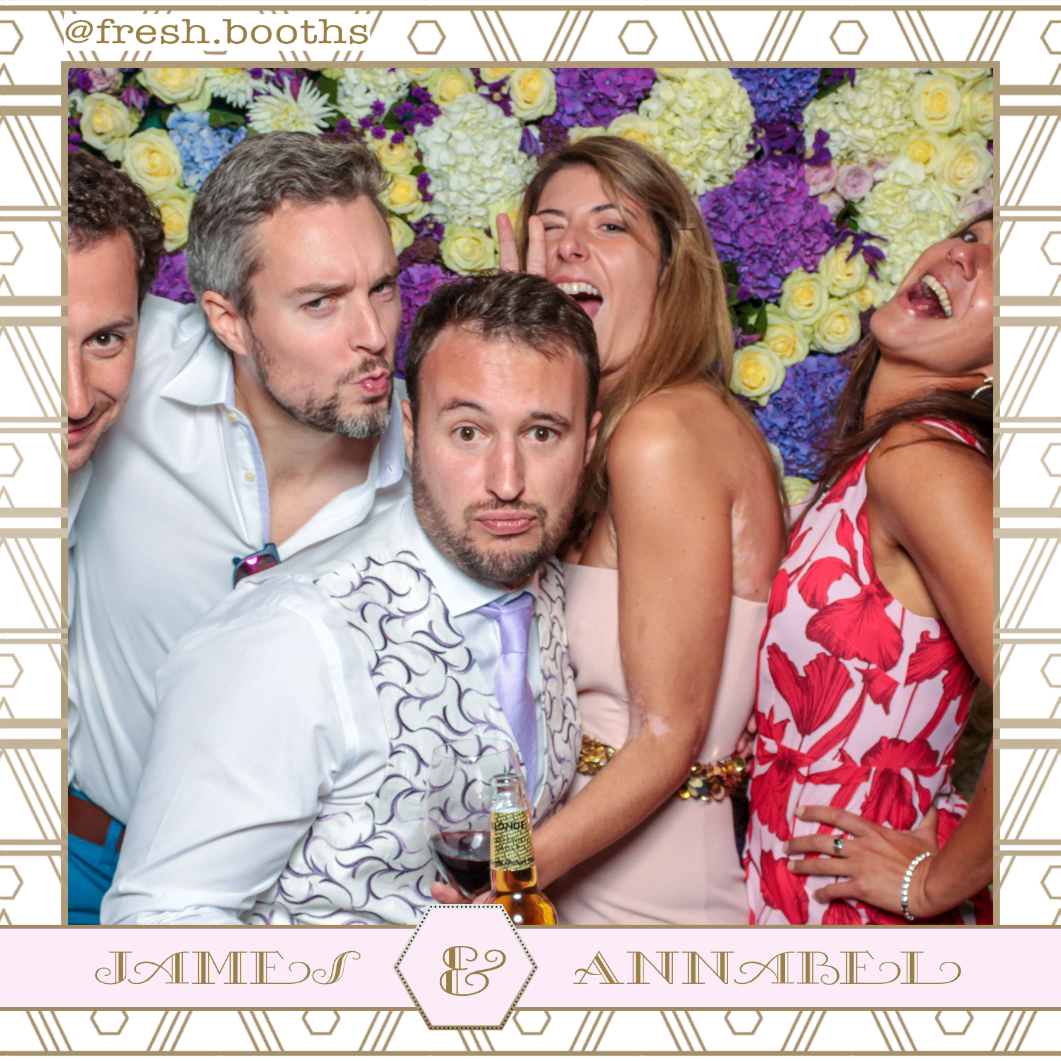James & Annabel Wedding | View more photos from the event at gallery.freshbooths.com/u/FreshBooths/James-Annabel-Wedding