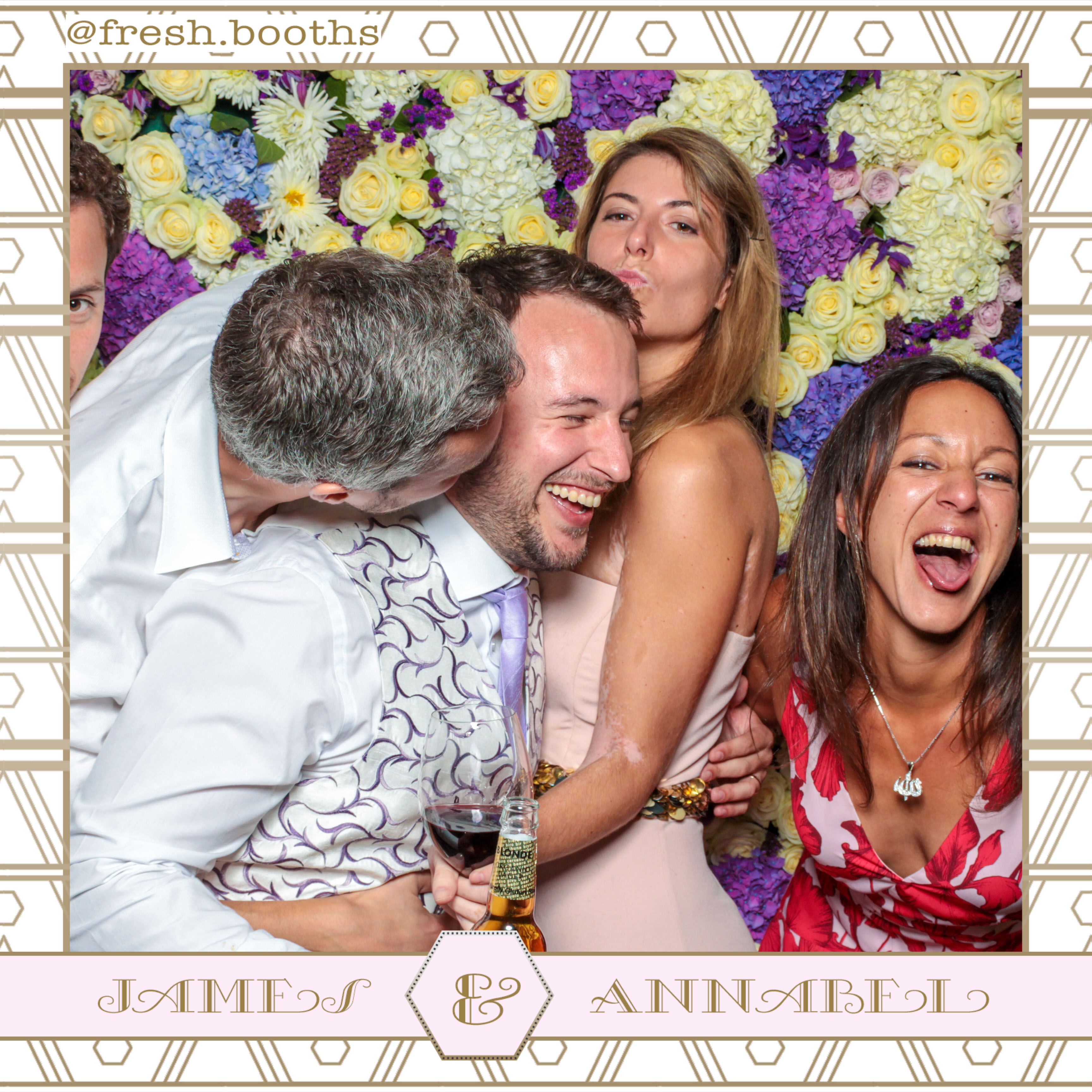 James & Annabel Wedding | View more photos from the event at gallery.freshbooths.com/u/FreshBooths/James-Annabel-Wedding