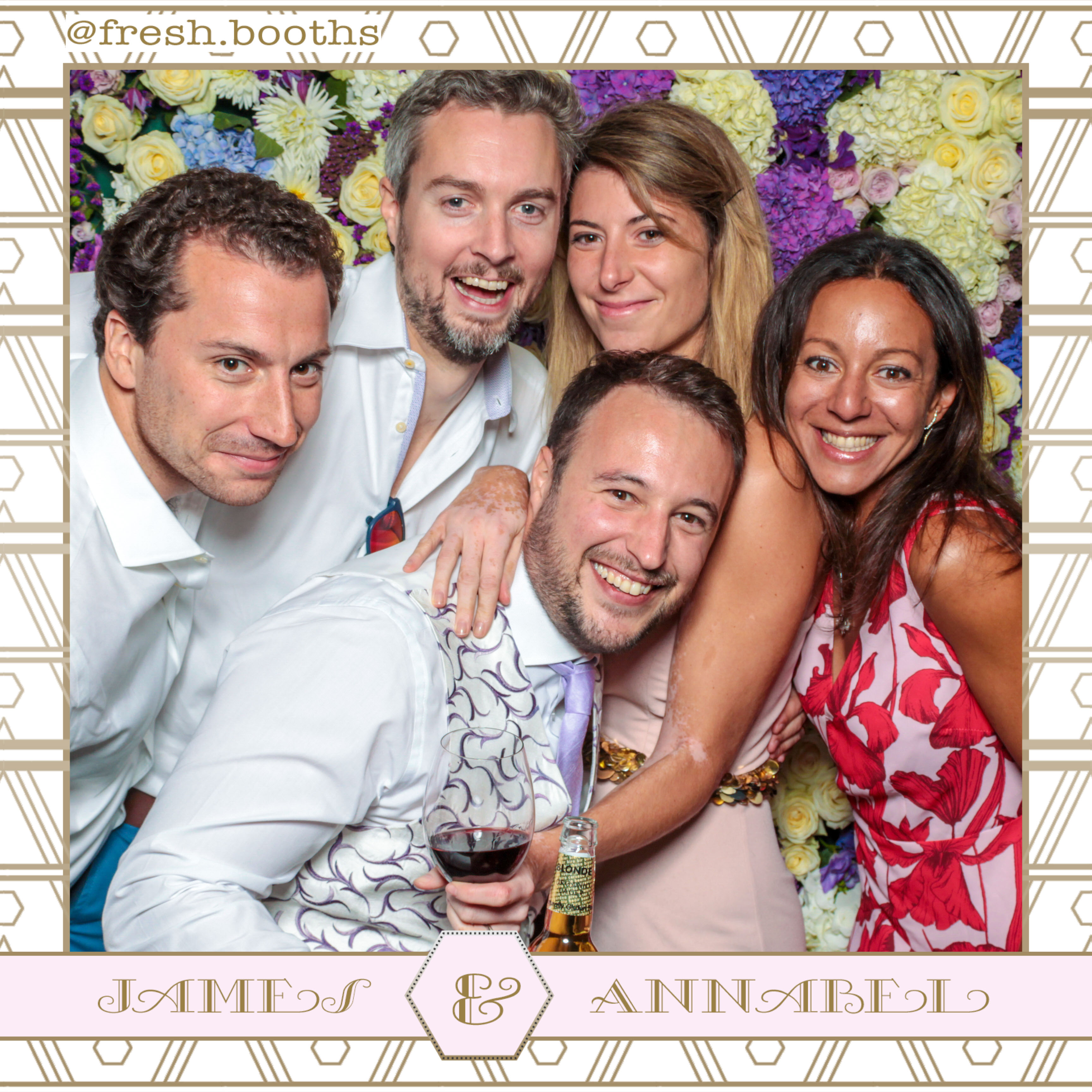 James & Annabel Wedding | View more photos from the event at gallery.freshbooths.com/u/FreshBooths/James-Annabel-Wedding