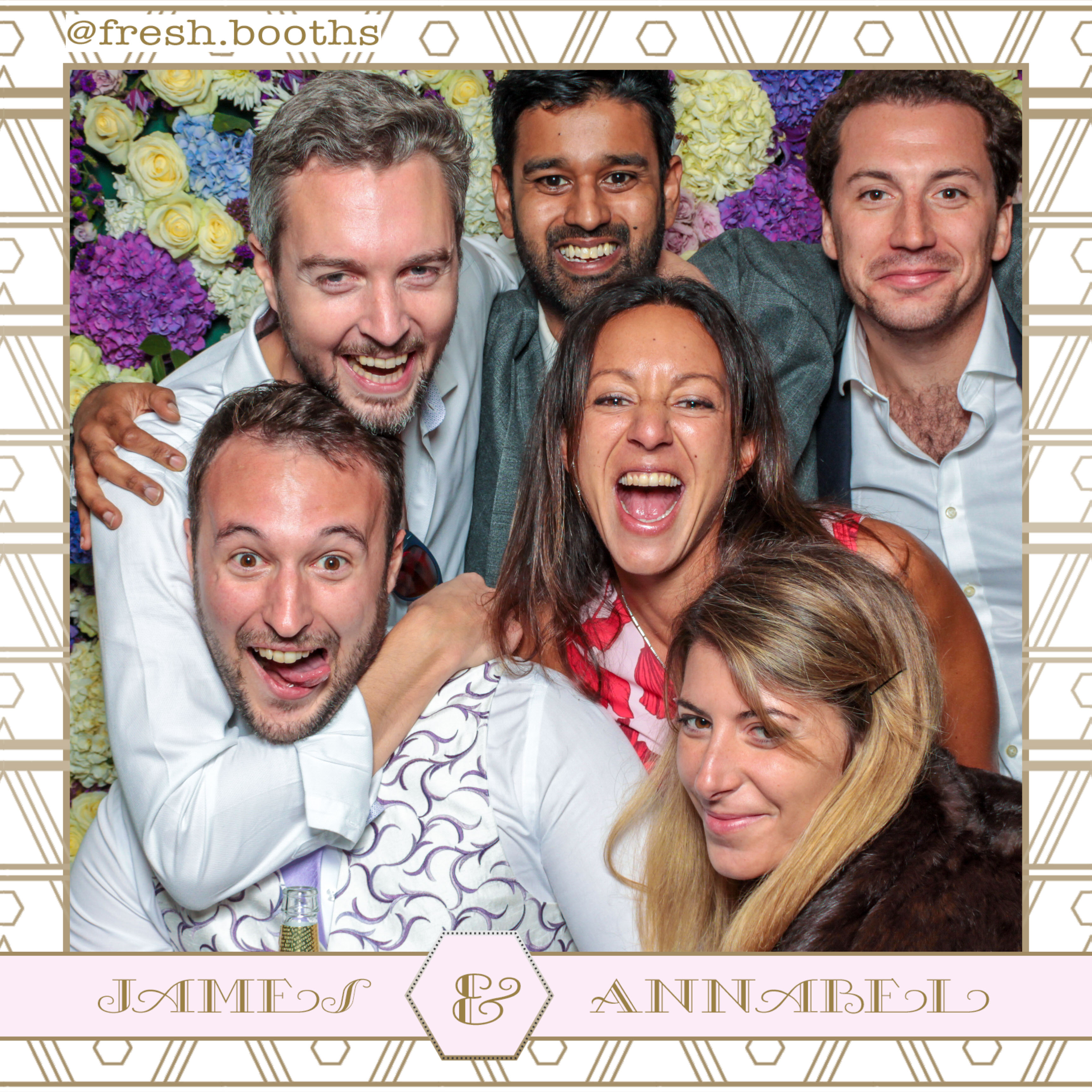 James & Annabel Wedding | View more photos from the event at gallery.freshbooths.com/u/FreshBooths/James-Annabel-Wedding