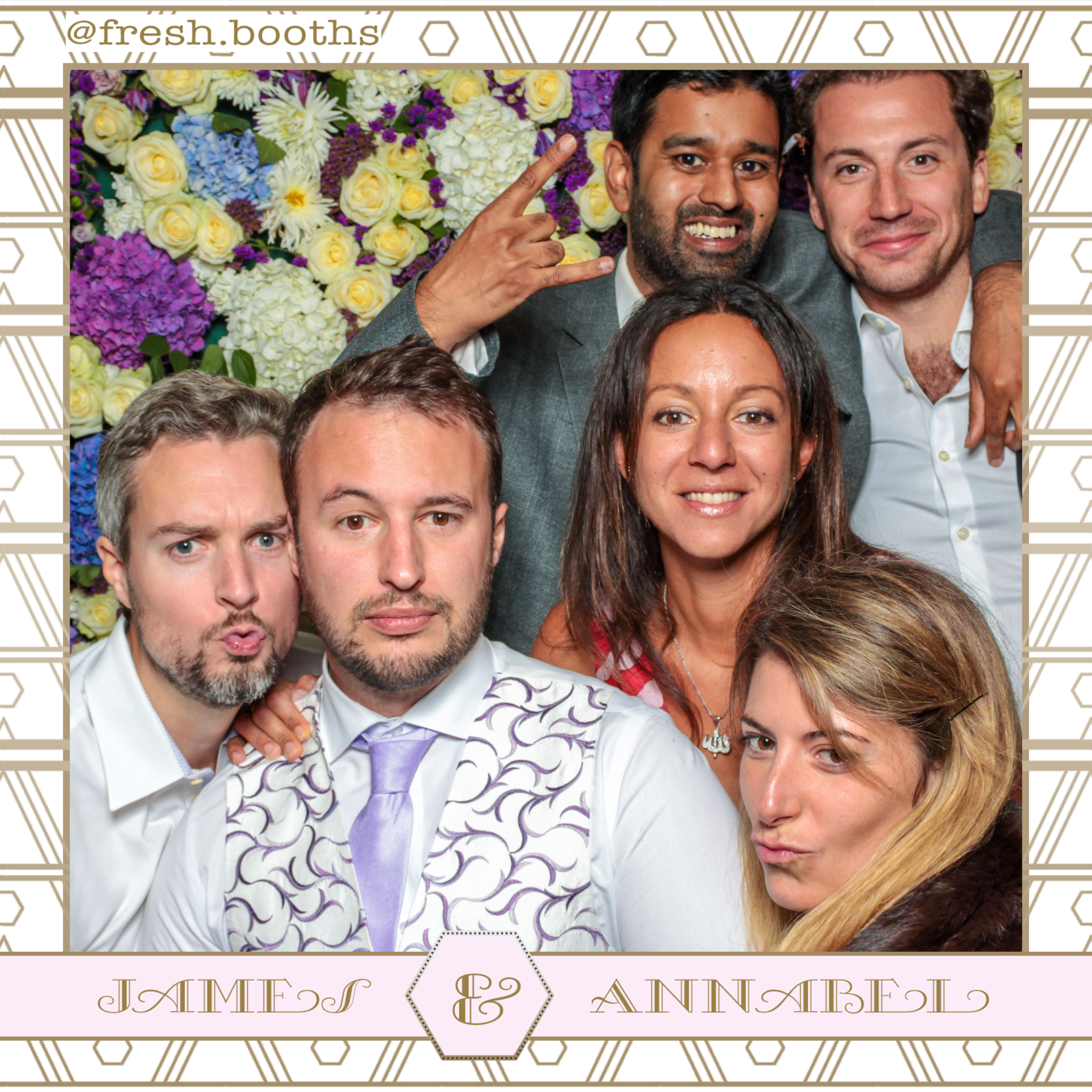 James & Annabel Wedding | View more photos from the event at gallery.freshbooths.com/u/FreshBooths/James-Annabel-Wedding