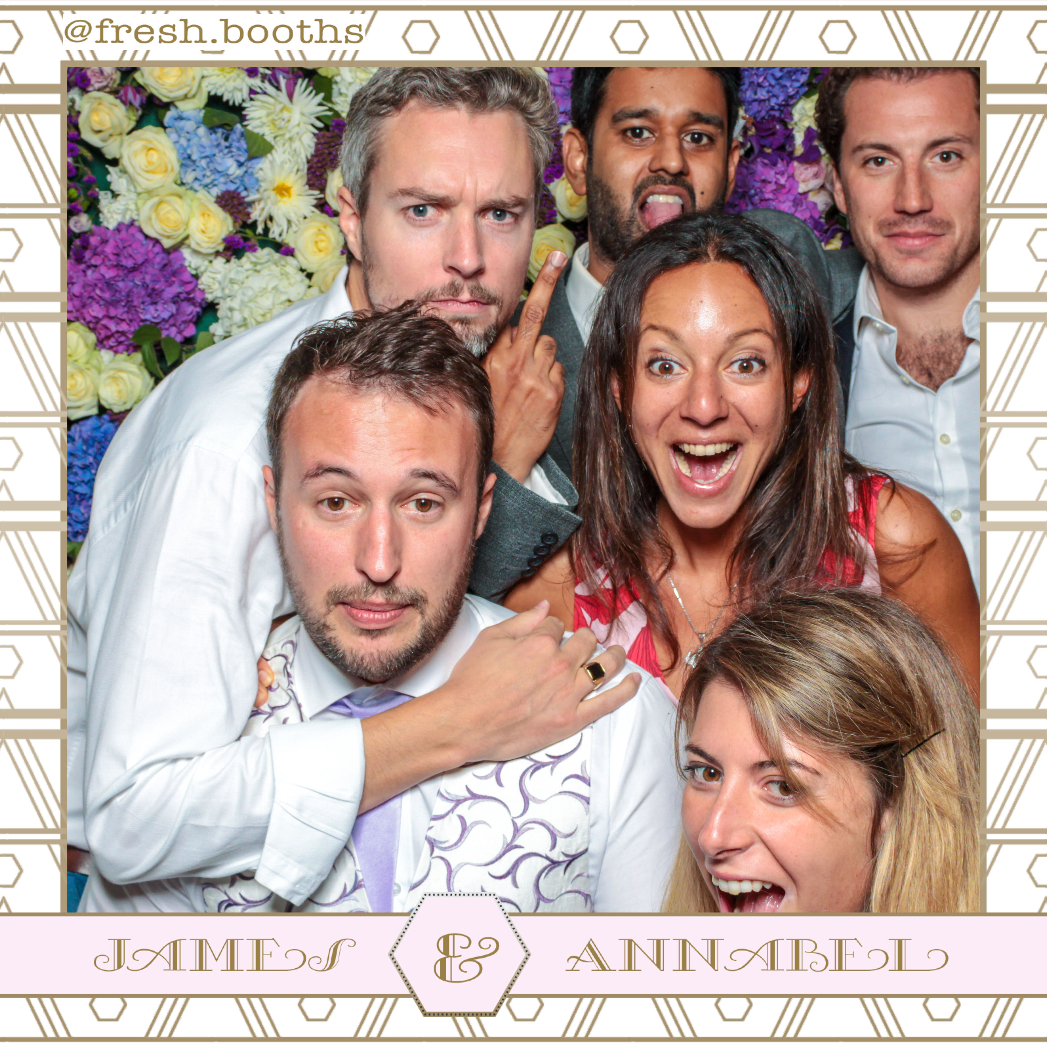 James & Annabel Wedding | View more photos from the event at gallery.freshbooths.com/u/FreshBooths/James-Annabel-Wedding