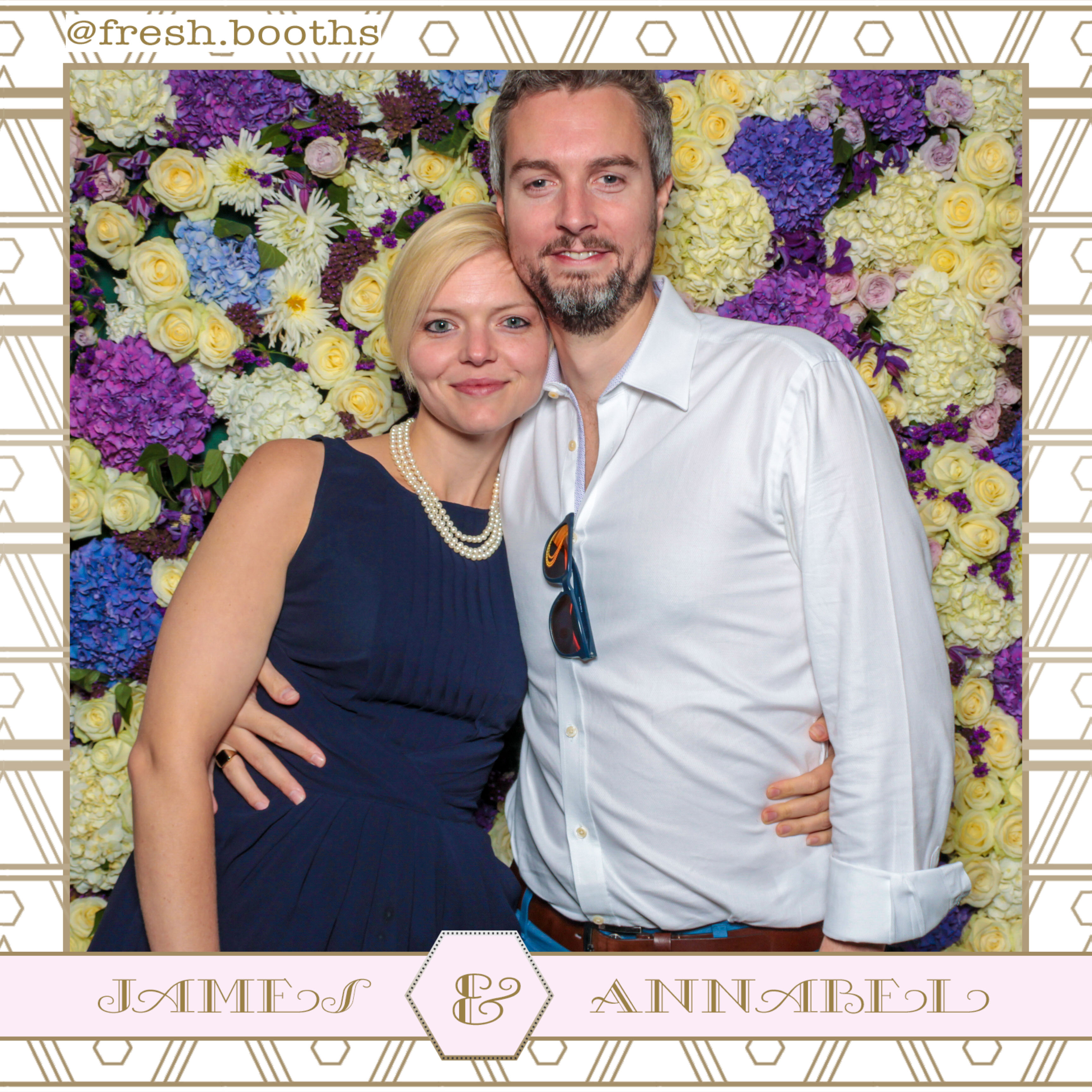 James & Annabel Wedding | View more photos from the event at gallery.freshbooths.com/u/FreshBooths/James-Annabel-Wedding
