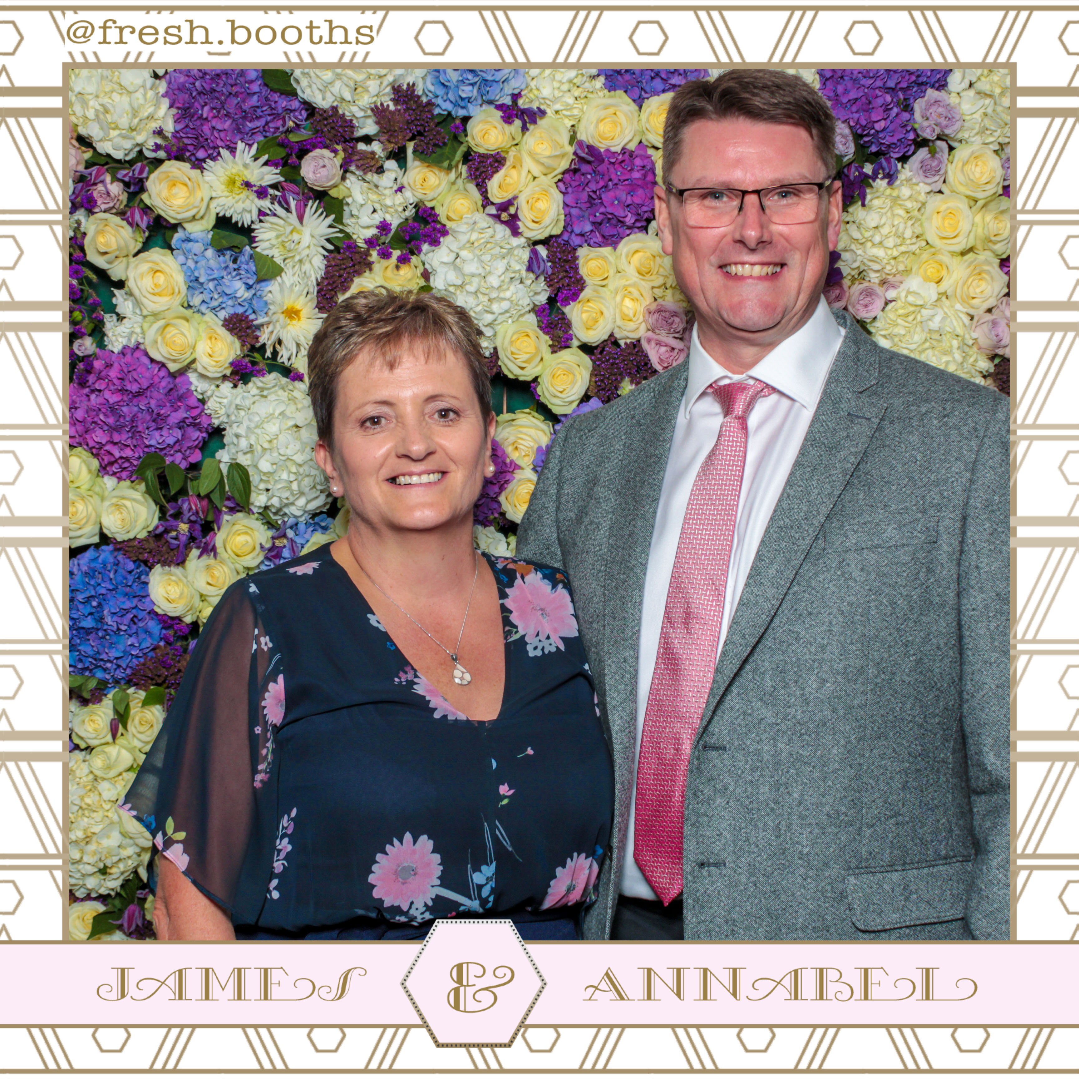 James & Annabel Wedding | View more photos from the event at gallery.freshbooths.com/u/FreshBooths/James-Annabel-Wedding