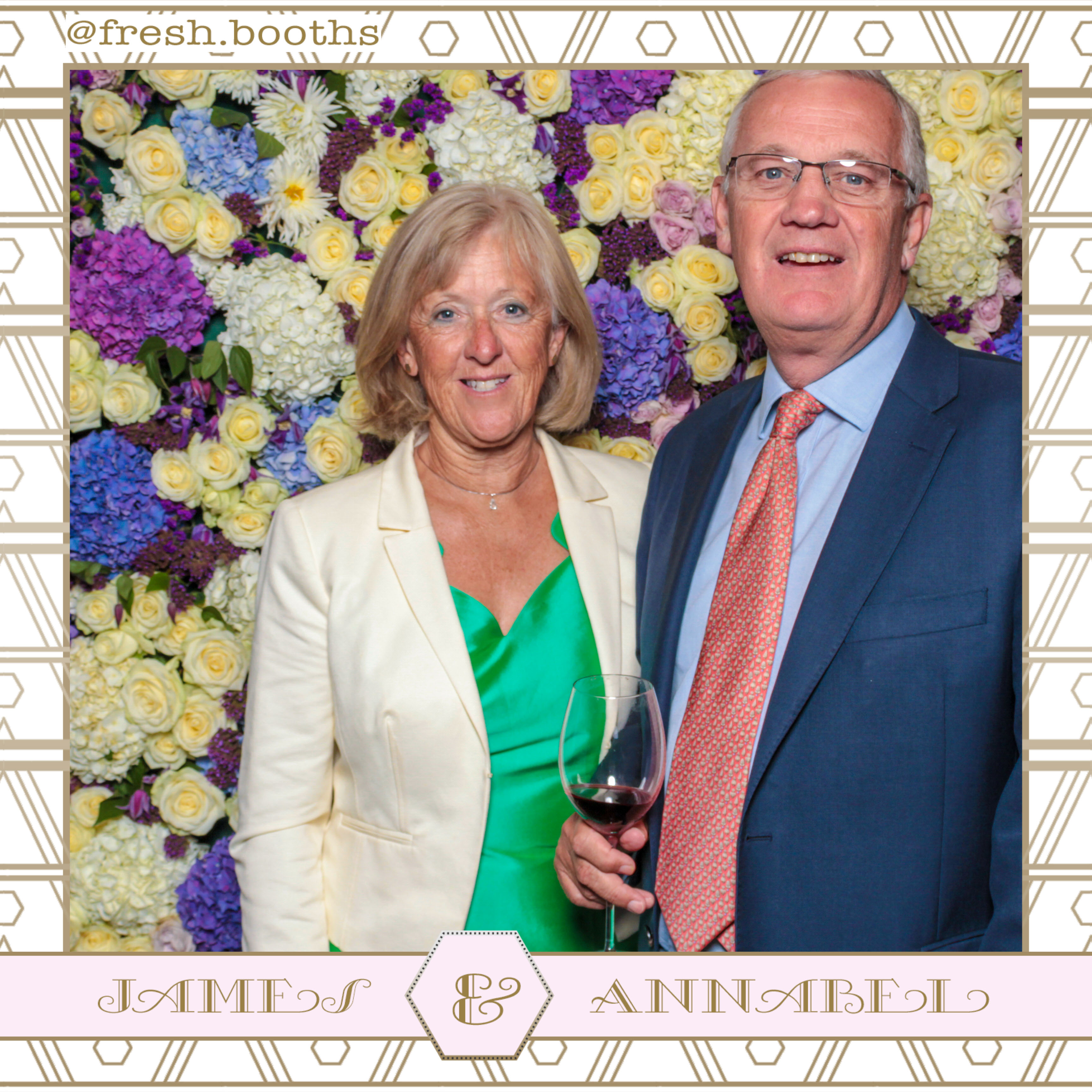 James & Annabel Wedding | View more photos from the event at gallery.freshbooths.com/u/FreshBooths/James-Annabel-Wedding