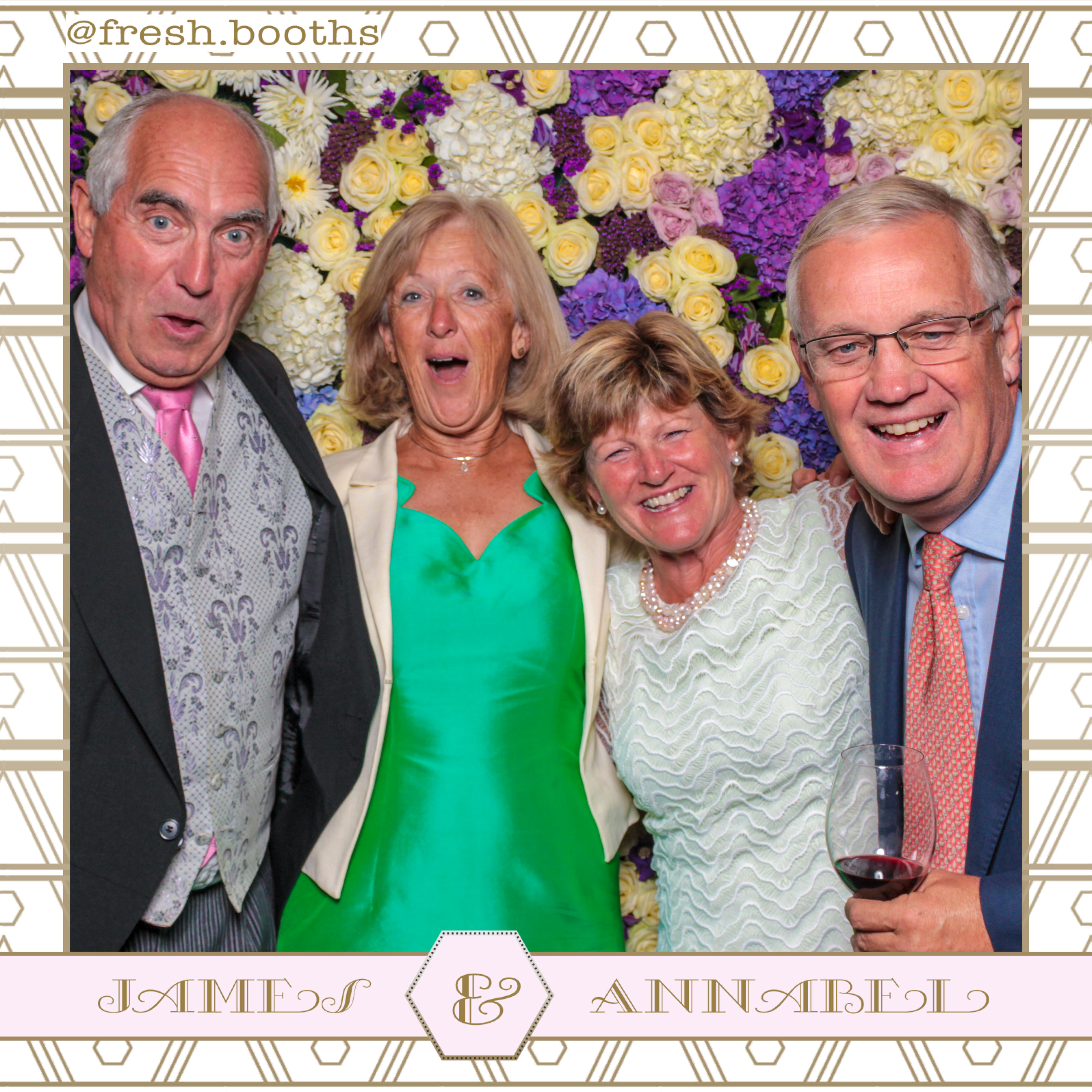 James & Annabel Wedding | View more photos from the event at gallery.freshbooths.com/u/FreshBooths/James-Annabel-Wedding