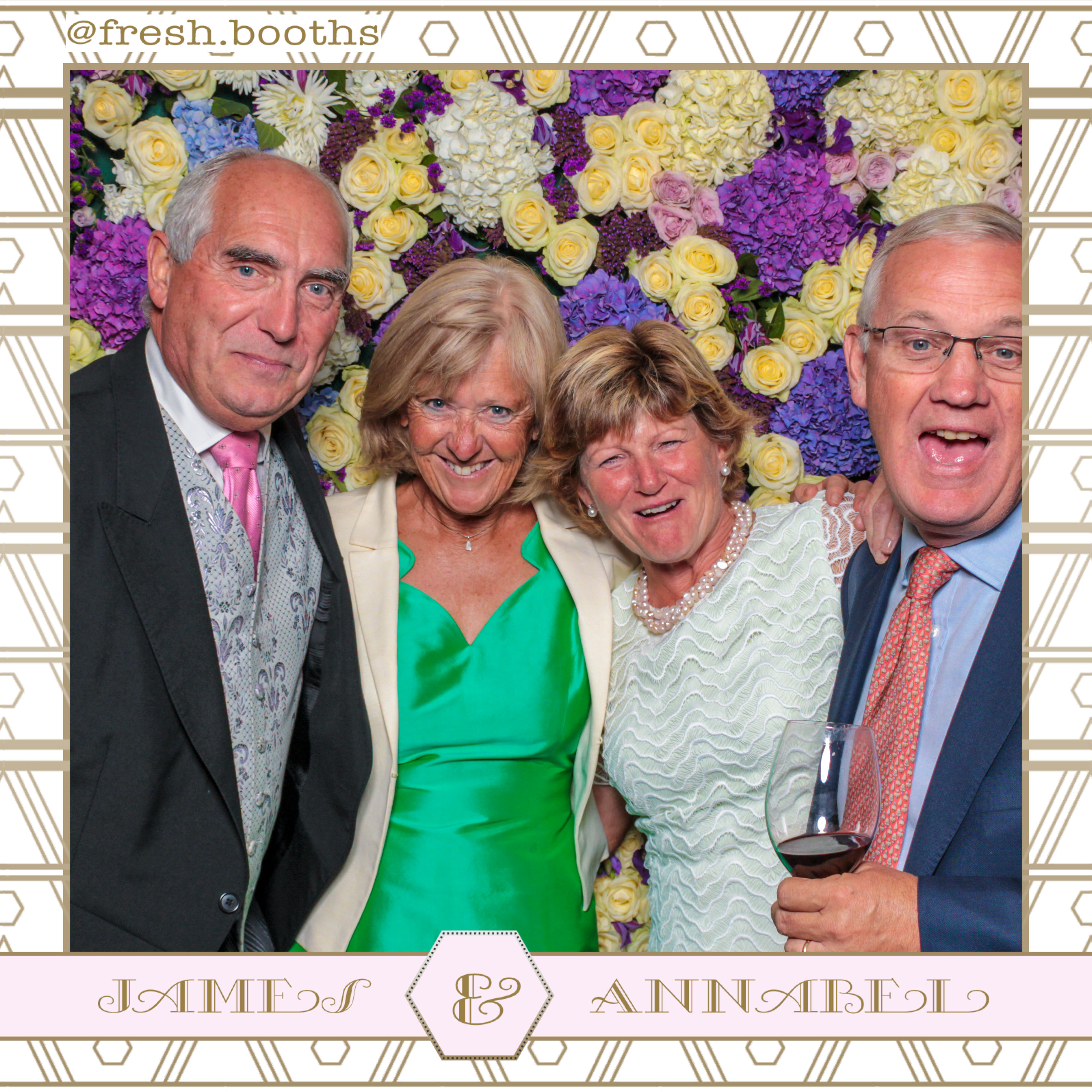James & Annabel Wedding | View more photos from the event at gallery.freshbooths.com/u/FreshBooths/James-Annabel-Wedding