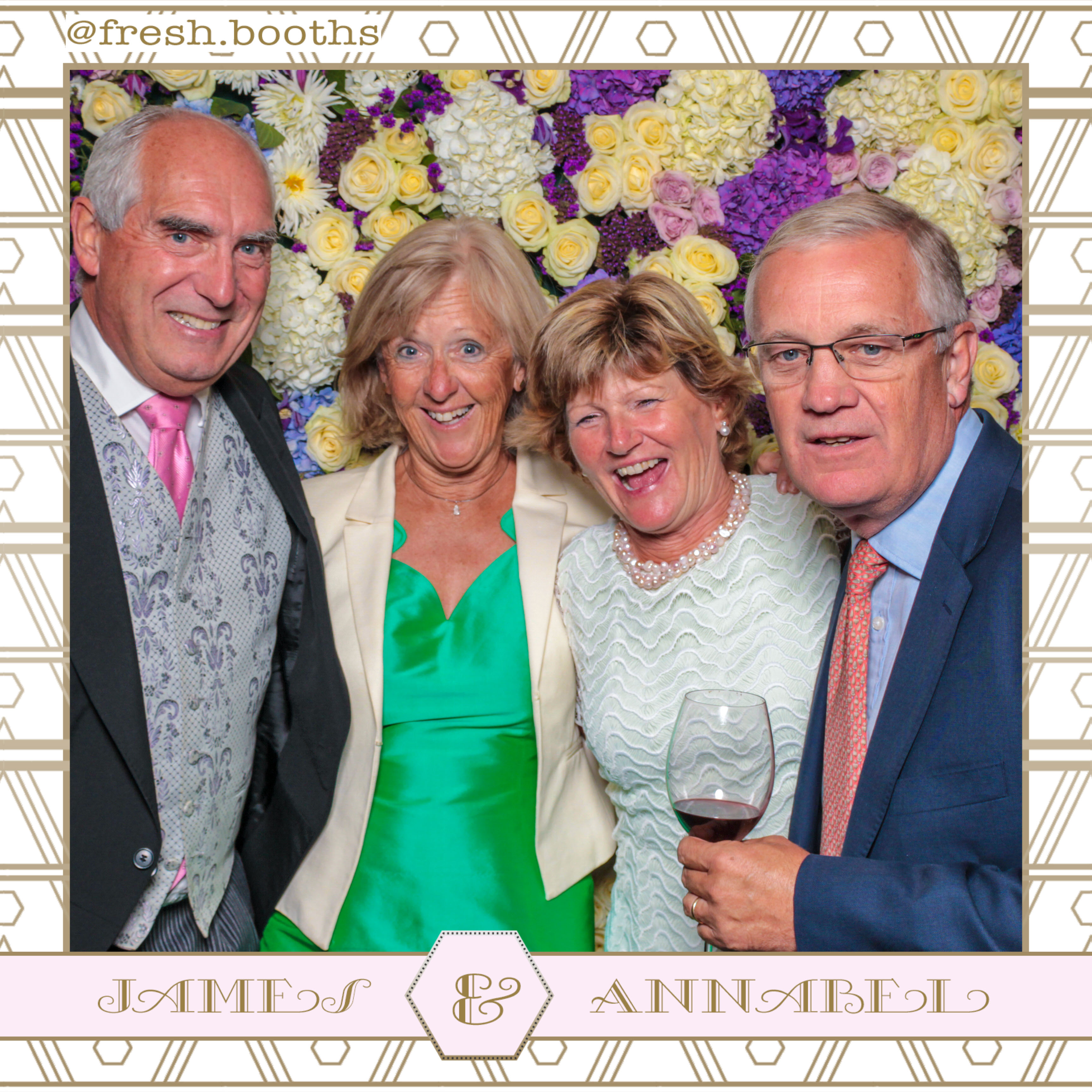 James & Annabel Wedding | View more photos from the event at gallery.freshbooths.com/u/FreshBooths/James-Annabel-Wedding