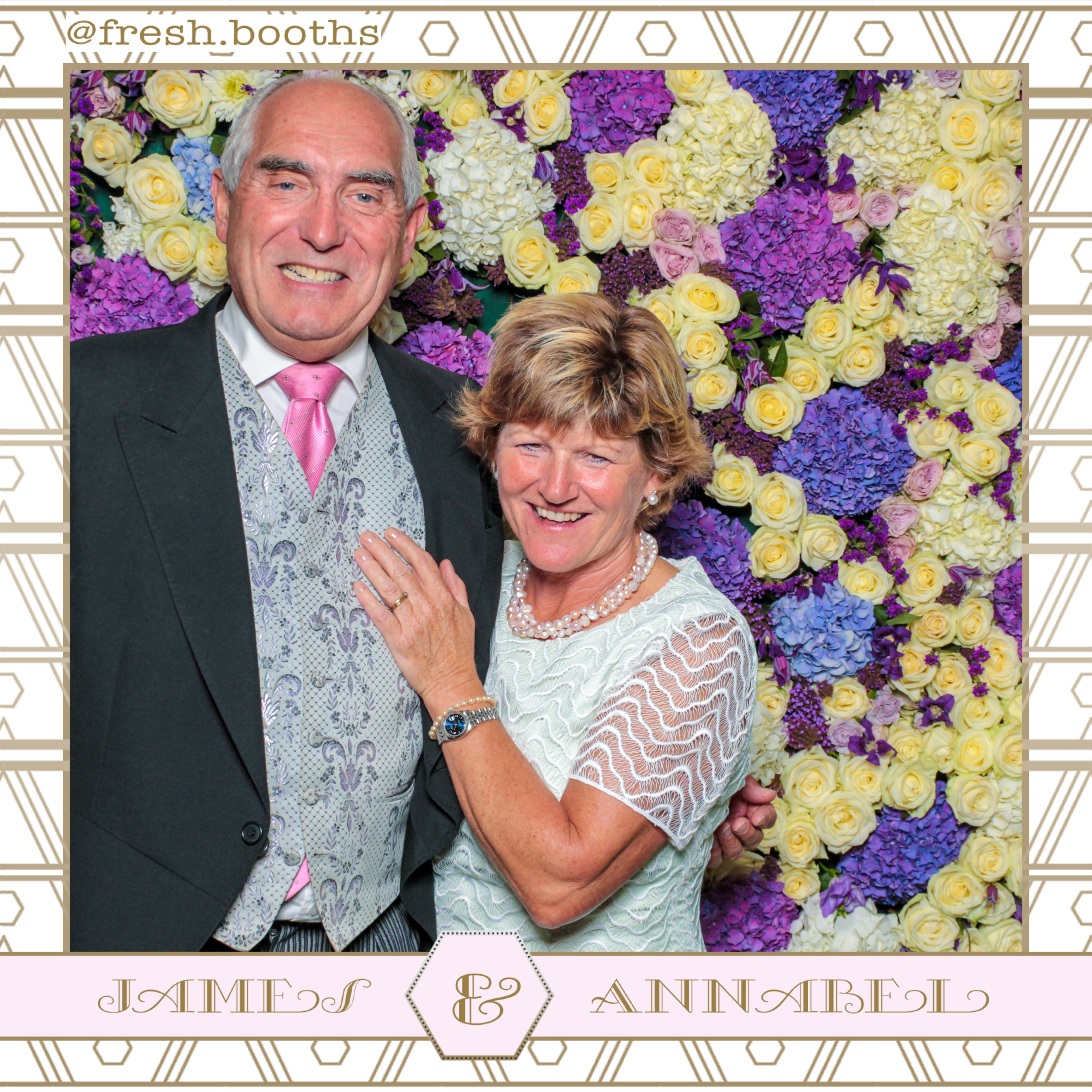 James & Annabel Wedding | View more photos from the event at gallery.freshbooths.com/u/FreshBooths/James-Annabel-Wedding