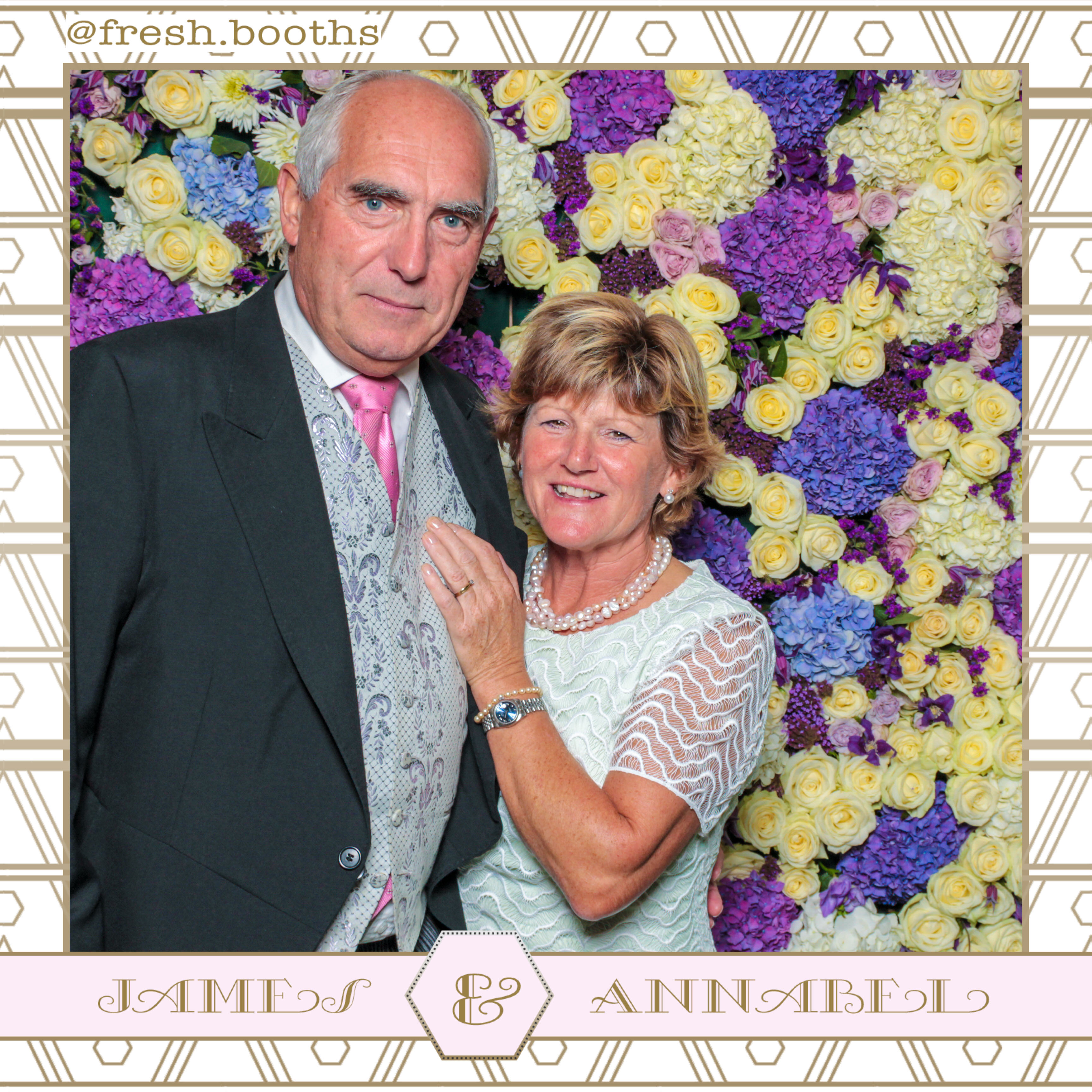 James & Annabel Wedding | View more photos from the event at gallery.freshbooths.com/u/FreshBooths/James-Annabel-Wedding