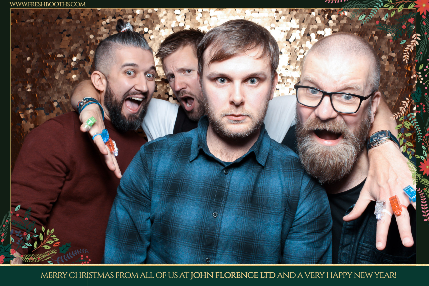 John florence Christmas Party | View more photos from the event at gallery.freshbooths.com/u/FreshBooths/John-florence-Christmas-Party