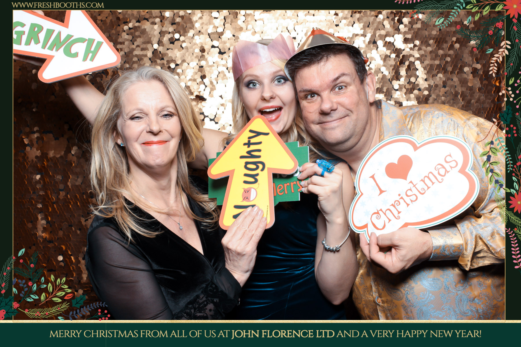 John florence Christmas Party | View more photos from the event at gallery.freshbooths.com/u/FreshBooths/John-florence-Christmas-Party